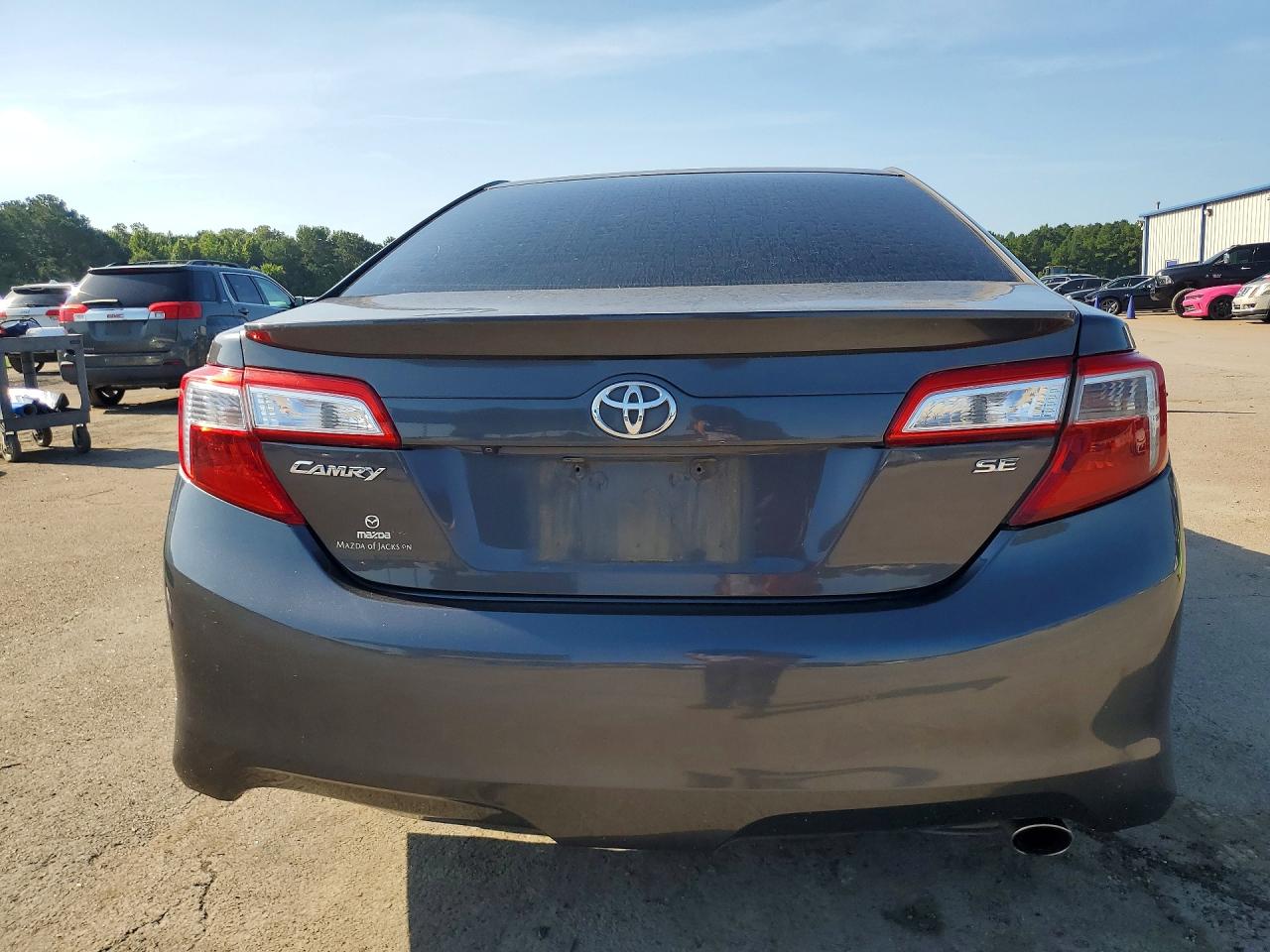 2014 Toyota Camry Se Серый vin: 4T1BF1FK7EU438869