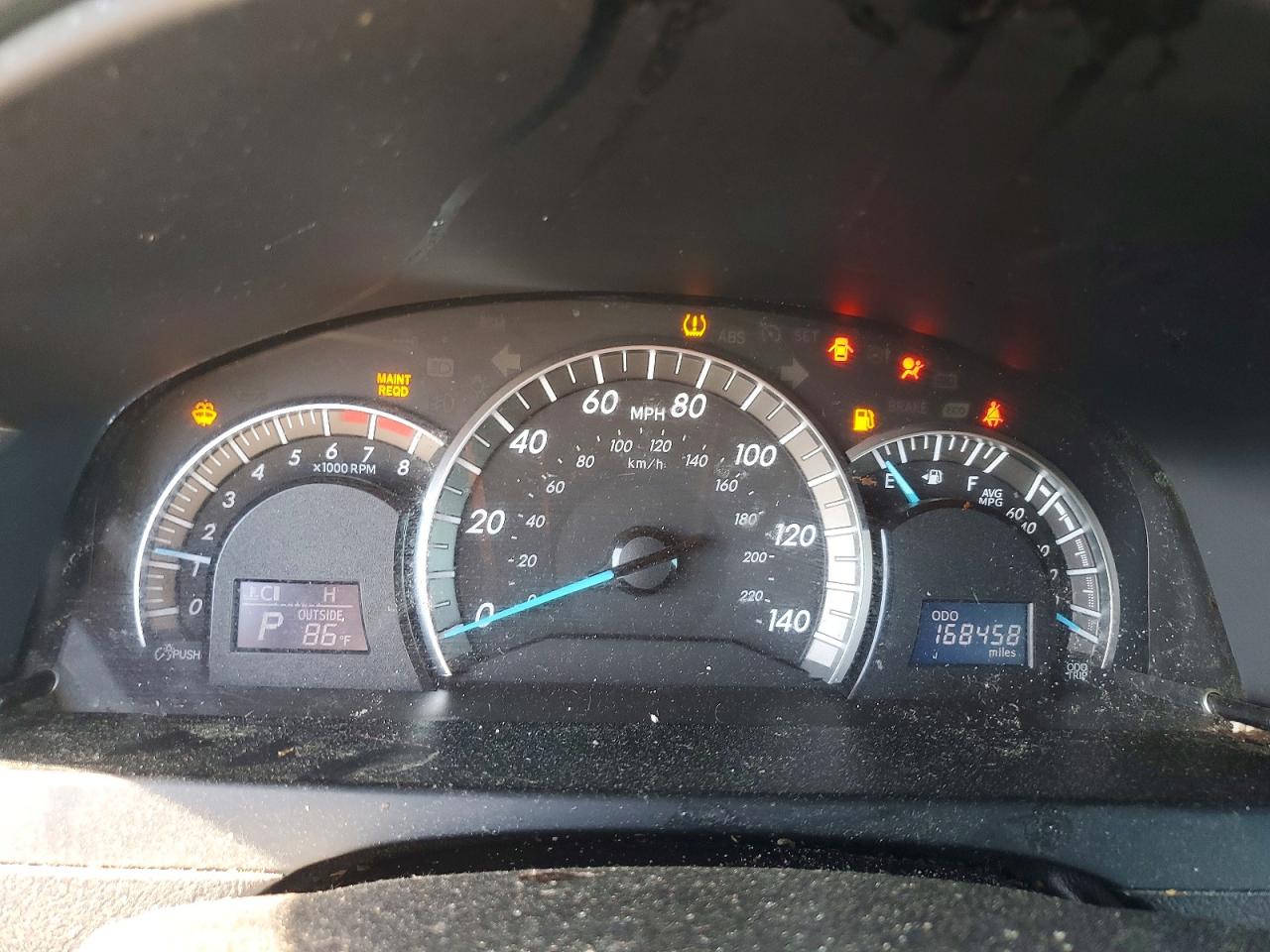 2014 Toyota Camry Se Серый vin: 4T1BF1FK7EU438869