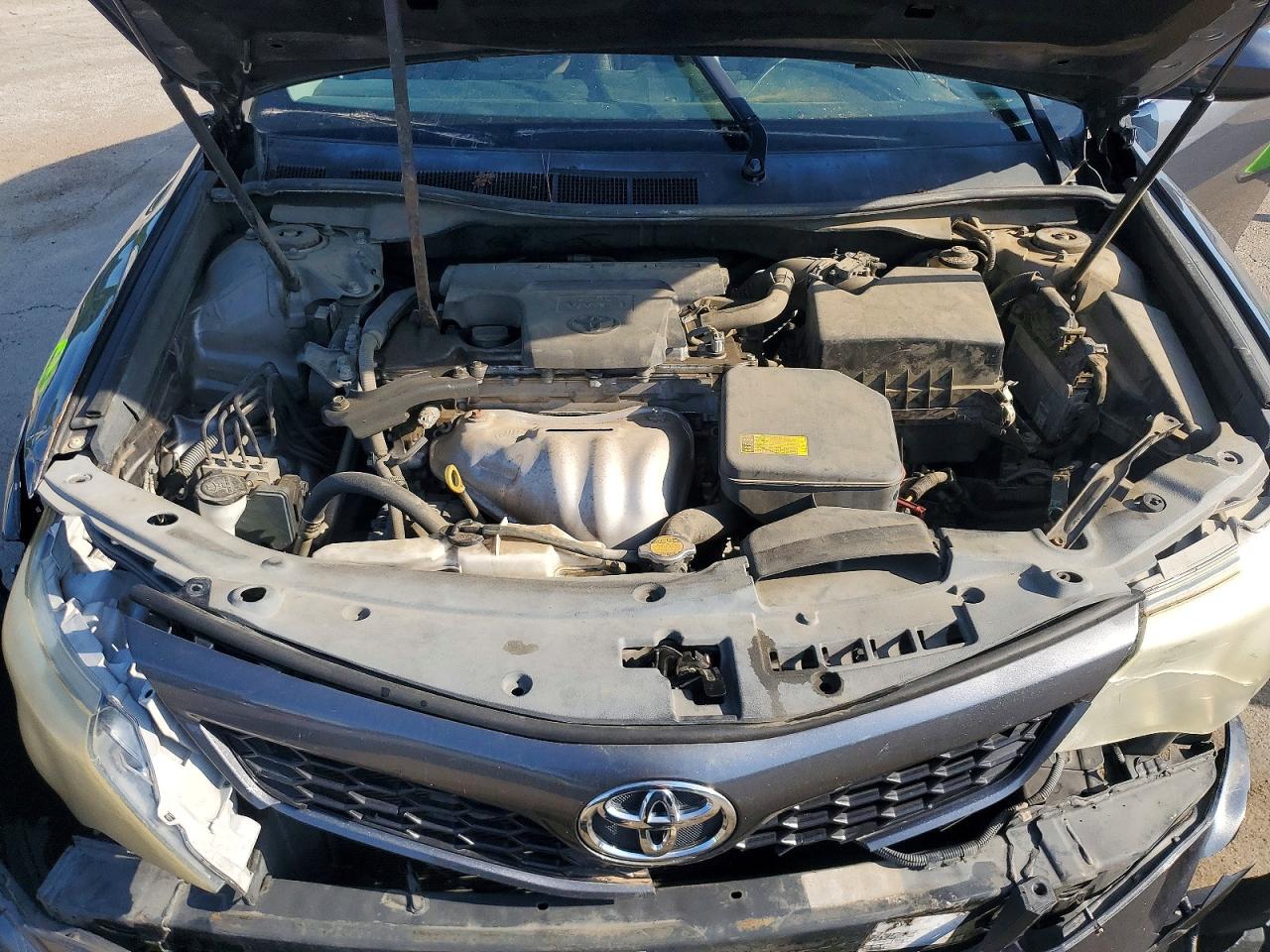 2014 Toyota Camry Se Серый vin: 4T1BF1FK7EU438869
