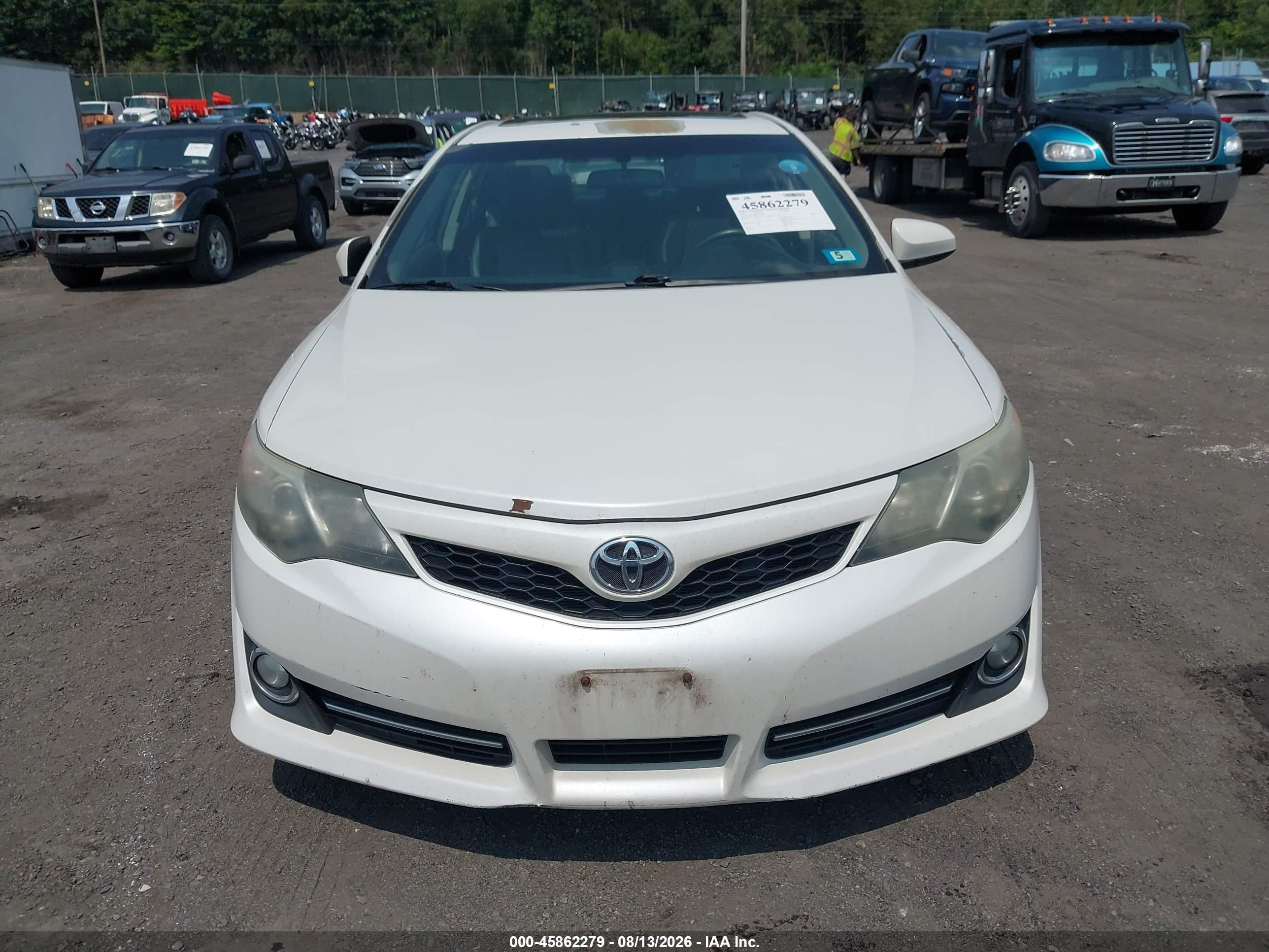2014 Toyota Camry Se Sport Белый vin: 4T1BF1FK7EU440248