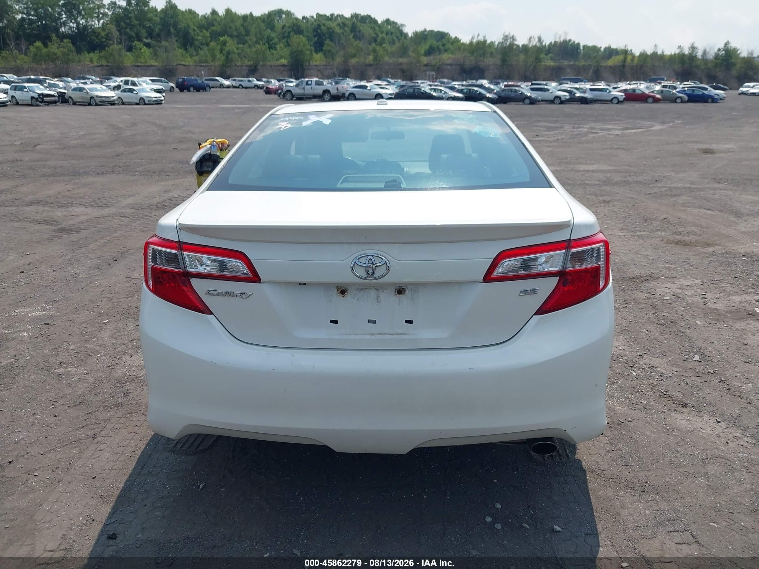 2014 Toyota Camry Se Sport Белый vin: 4T1BF1FK7EU440248