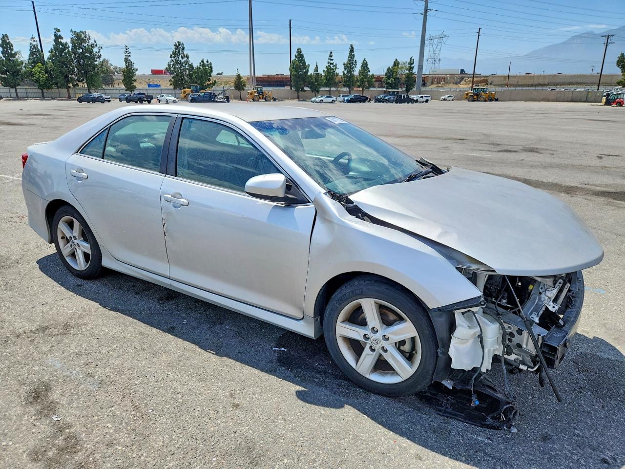 2014 Toyota Camry Se Silver vin: 4T1BF1FK7EU448138