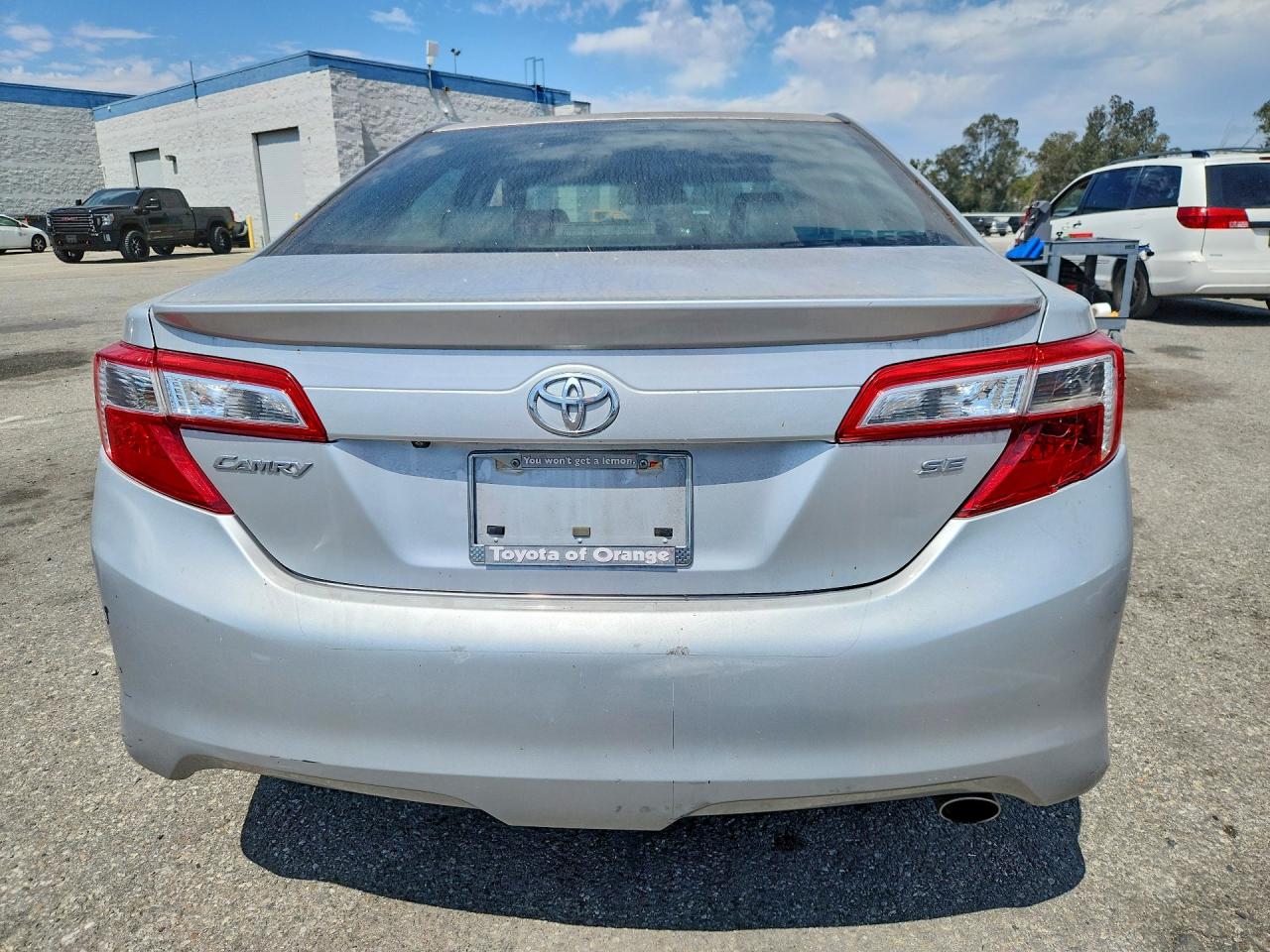 2014 Toyota Camry Se Silver vin: 4T1BF1FK7EU448138