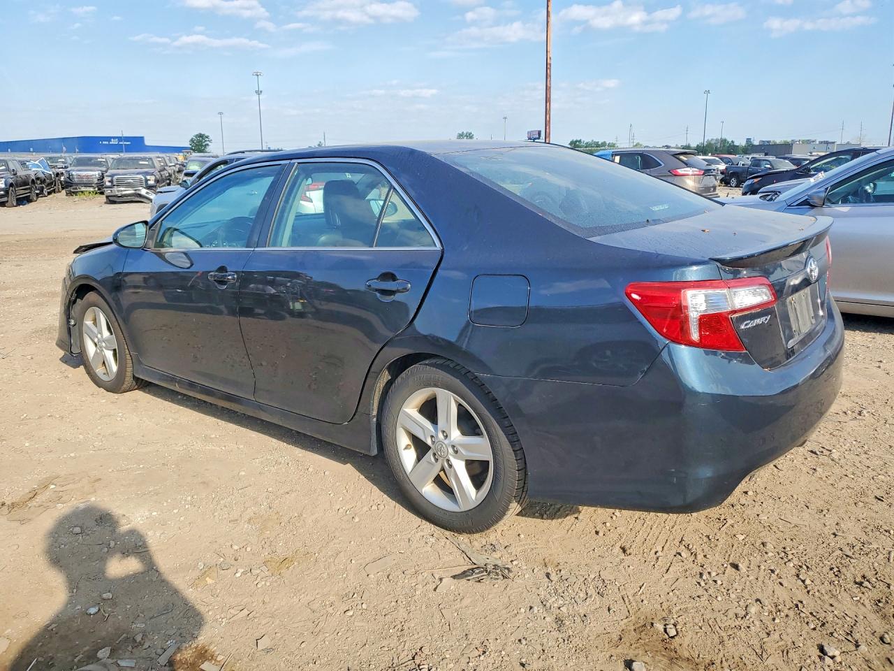 2014 Toyota Camry Se Blue vin: 4T1BF1FK7EU451010