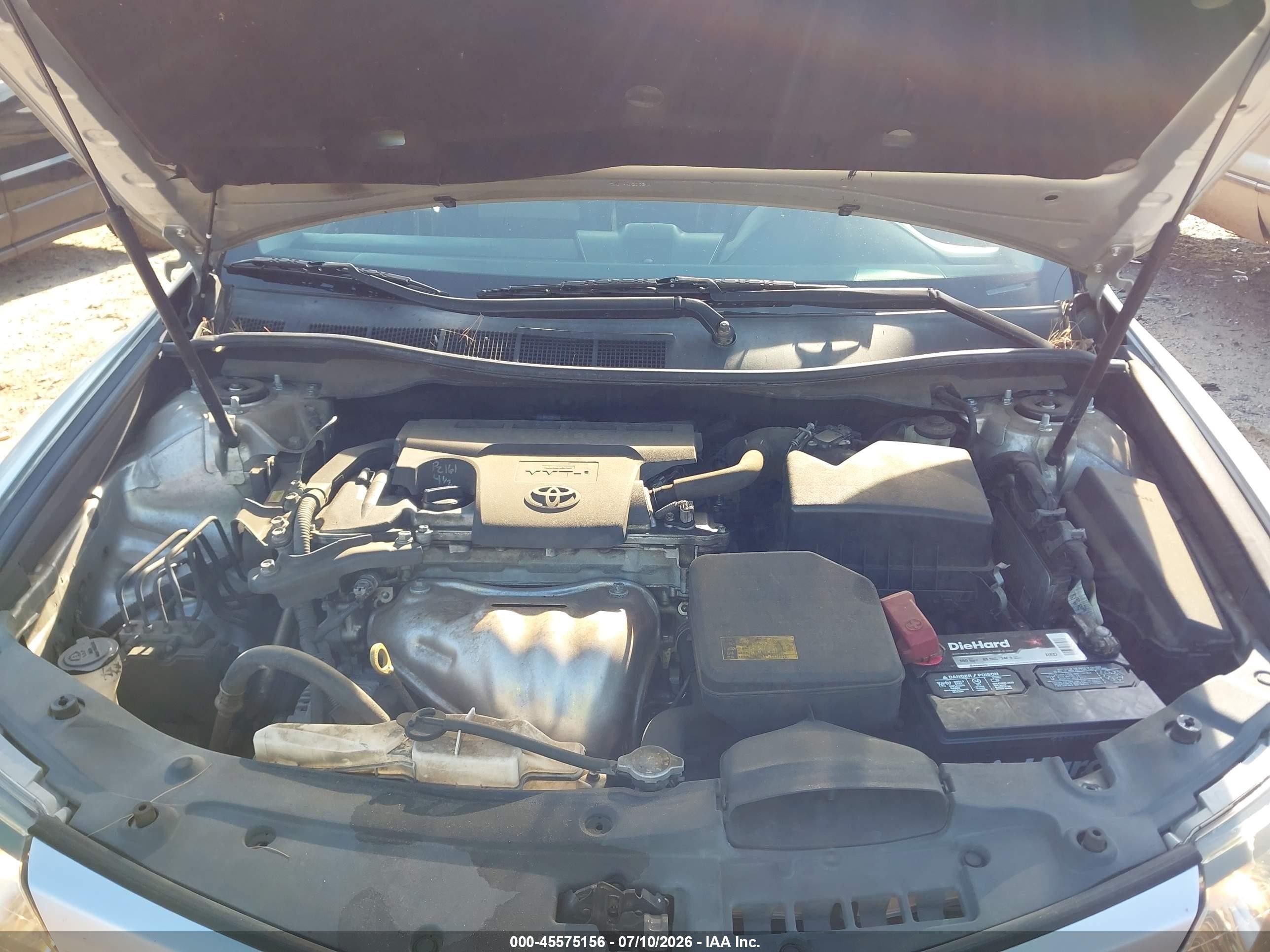 2014 Toyota Camry Se Silver vin: 4T1BF1FK7EU452920