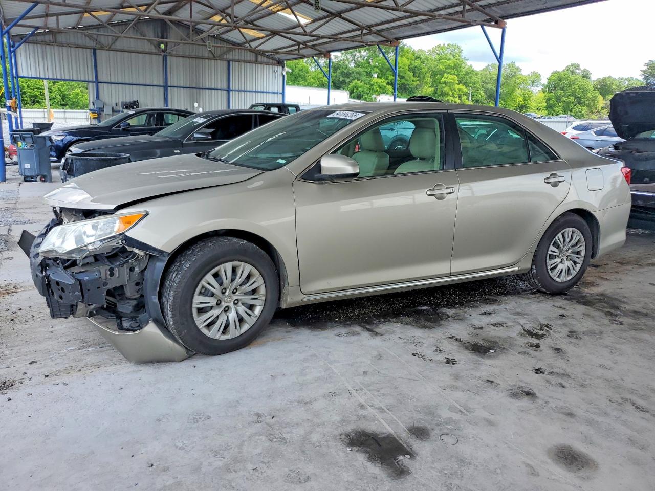 2014 Toyota Camry Le Gray vin: 4T1BF1FK7EU456675