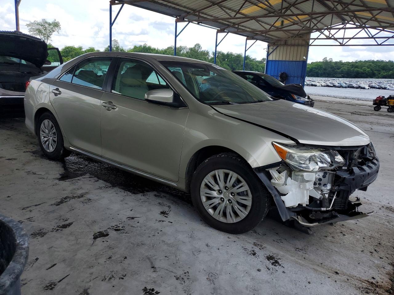 2014 Toyota Camry Le Gray vin: 4T1BF1FK7EU456675