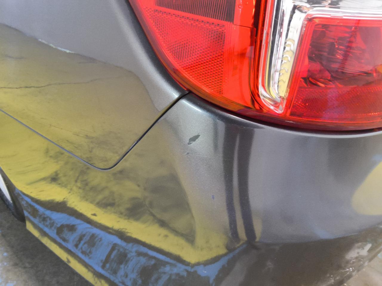 2014 Toyota Camry Se Gray vin: 4T1BF1FK7EU462928 Damage: Rear Bumper, Heavy Scratch, 1 To 2 Inches