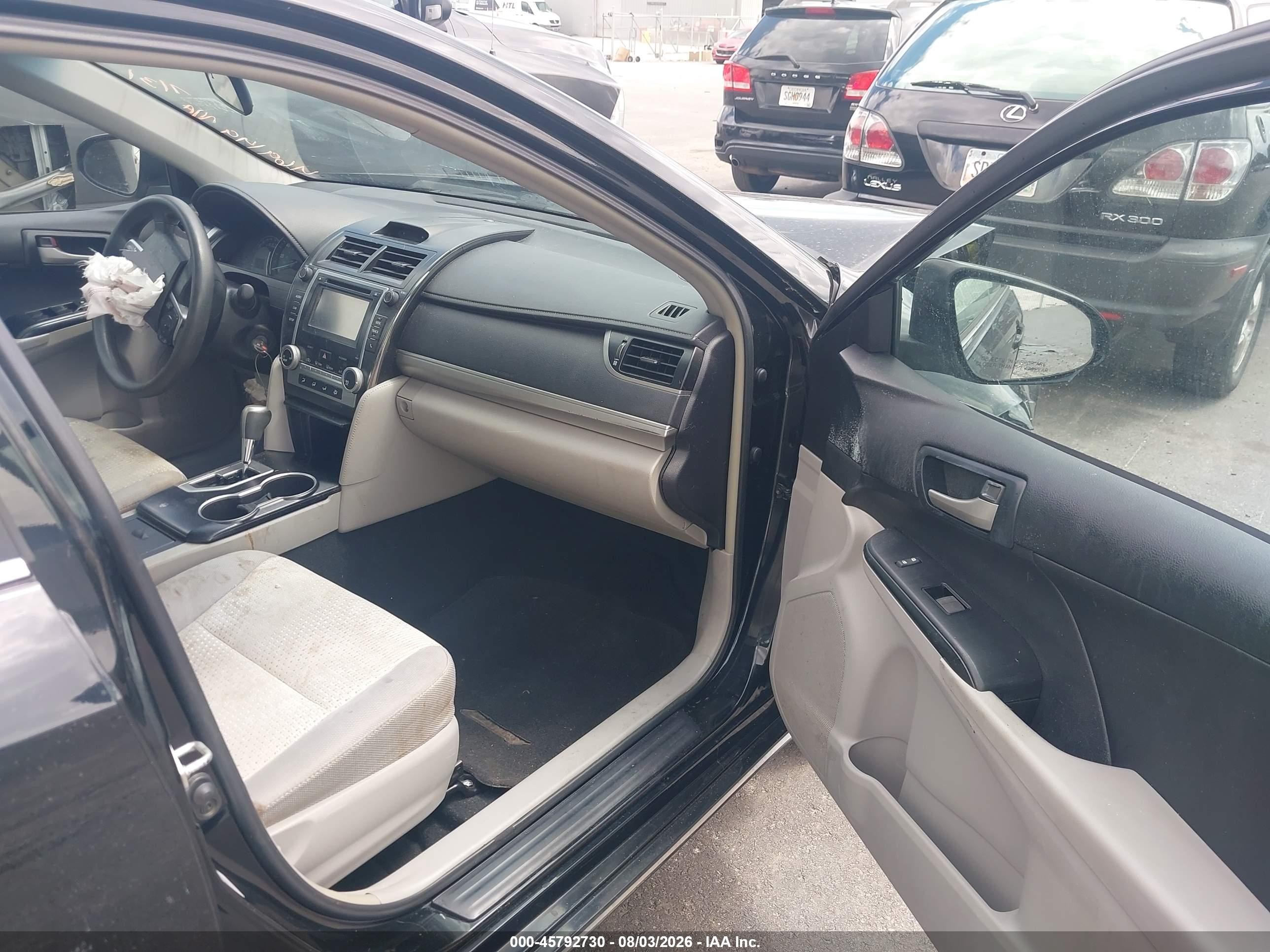 2014 Toyota Camry Le Black vin: 4T1BF1FK7EU469149