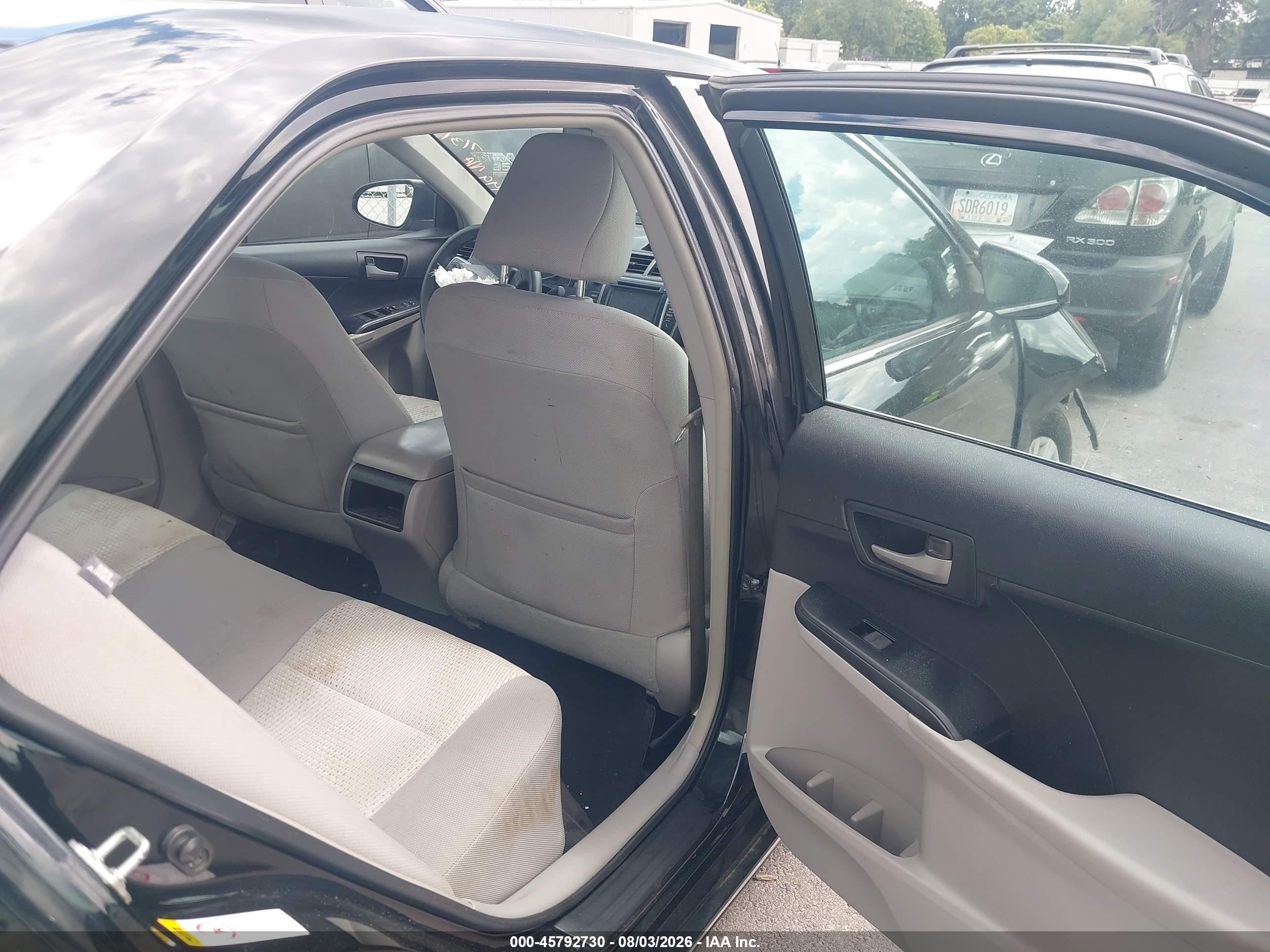 2014 Toyota Camry Le Black vin: 4T1BF1FK7EU469149