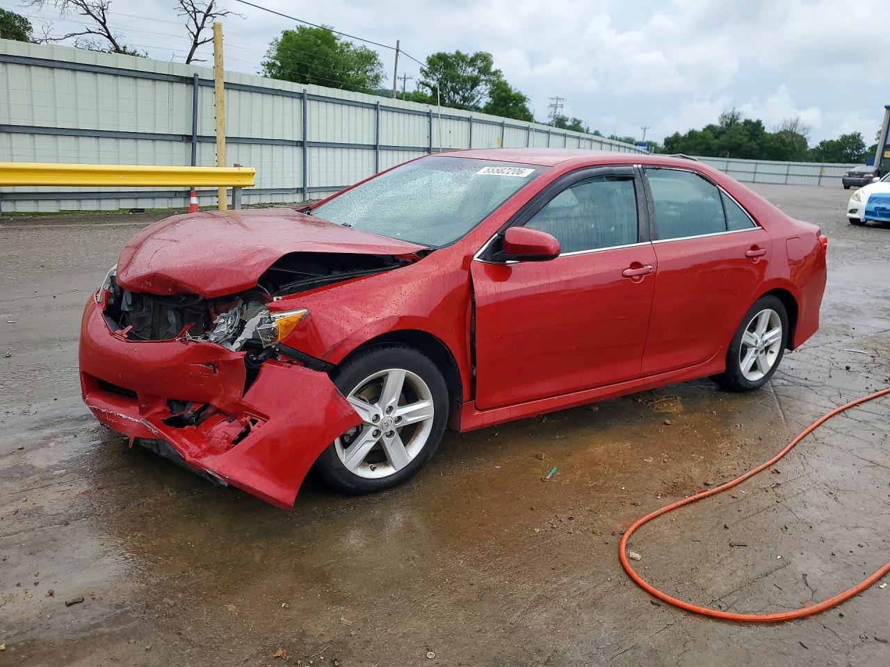 2014 Toyota Camry Se Maroon vin: 4T1BF1FK7EU728917