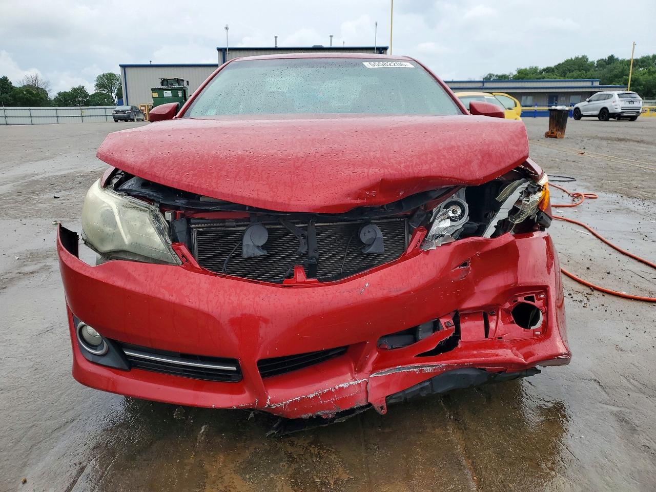 2014 Toyota Camry Se Maroon vin: 4T1BF1FK7EU728917