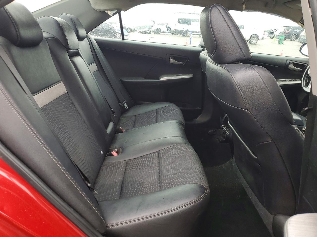 2014 Toyota Camry Se Maroon vin: 4T1BF1FK7EU728917