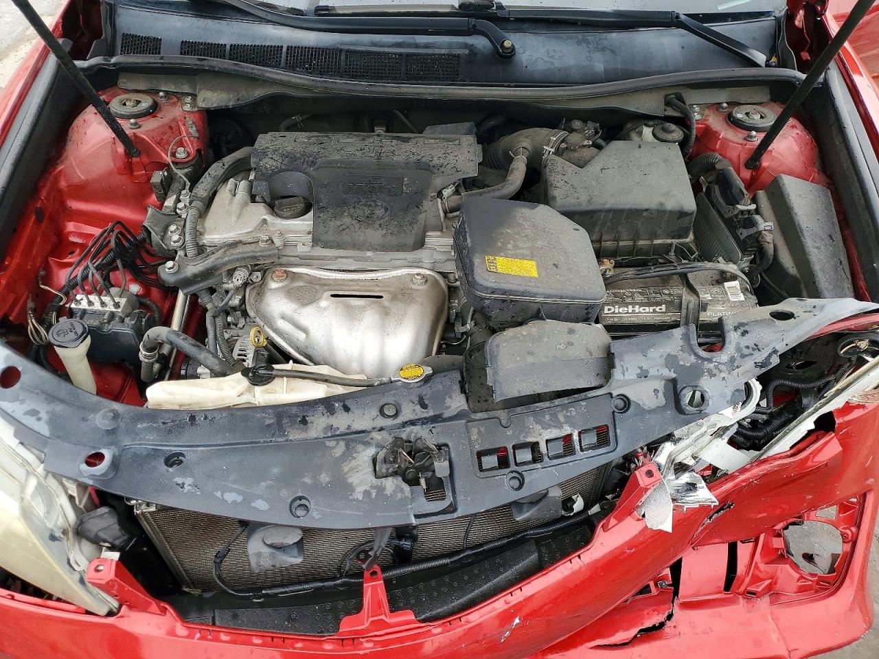 2014 Toyota Camry Se Maroon vin: 4T1BF1FK7EU728917