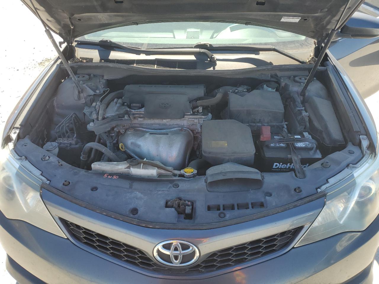 2014 Toyota Camry L Серый vin: 4T1BF1FK7EU738380