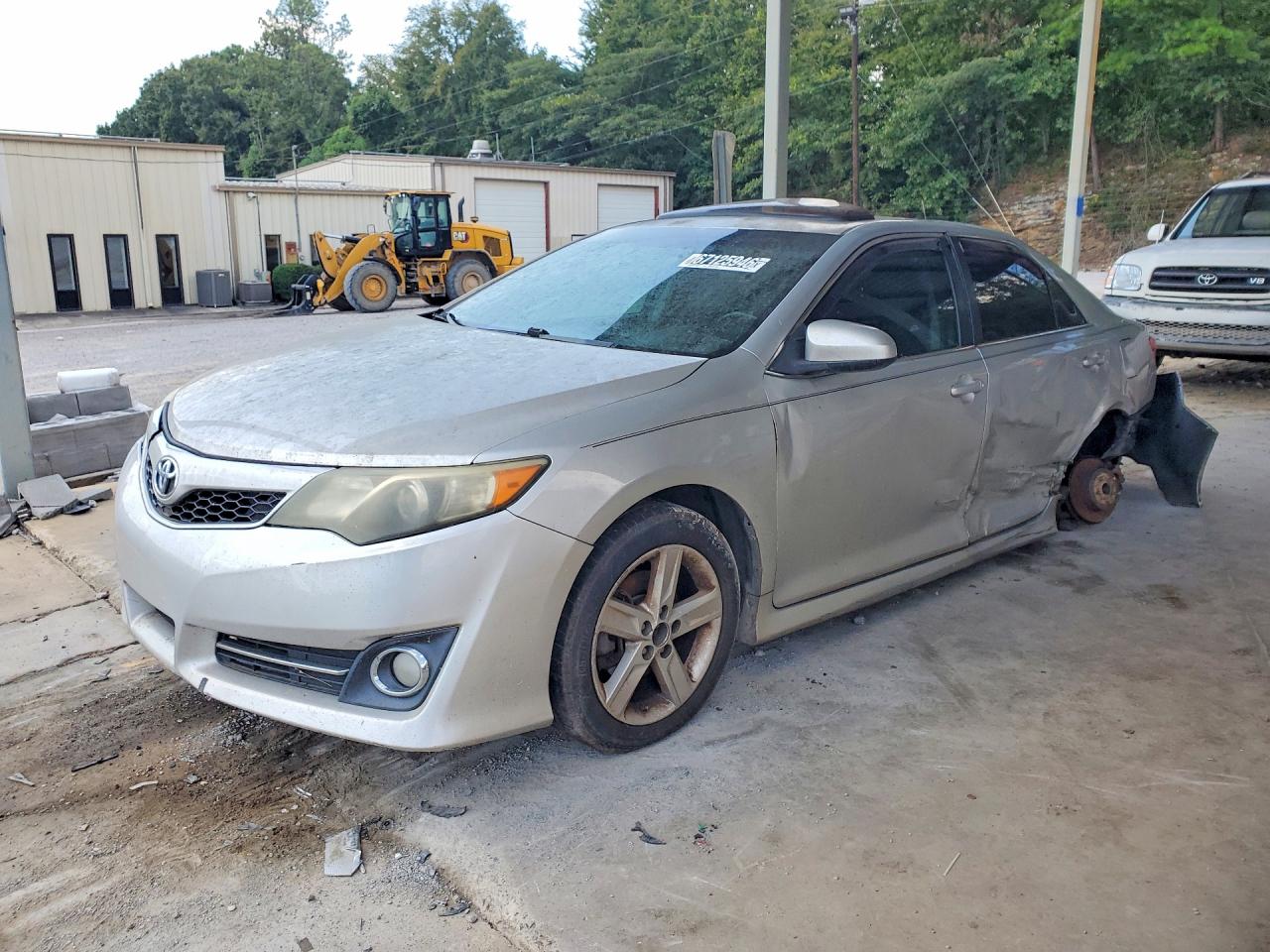 2014 Toyota Camry Se Silver vin: 4T1BF1FK7EU740405