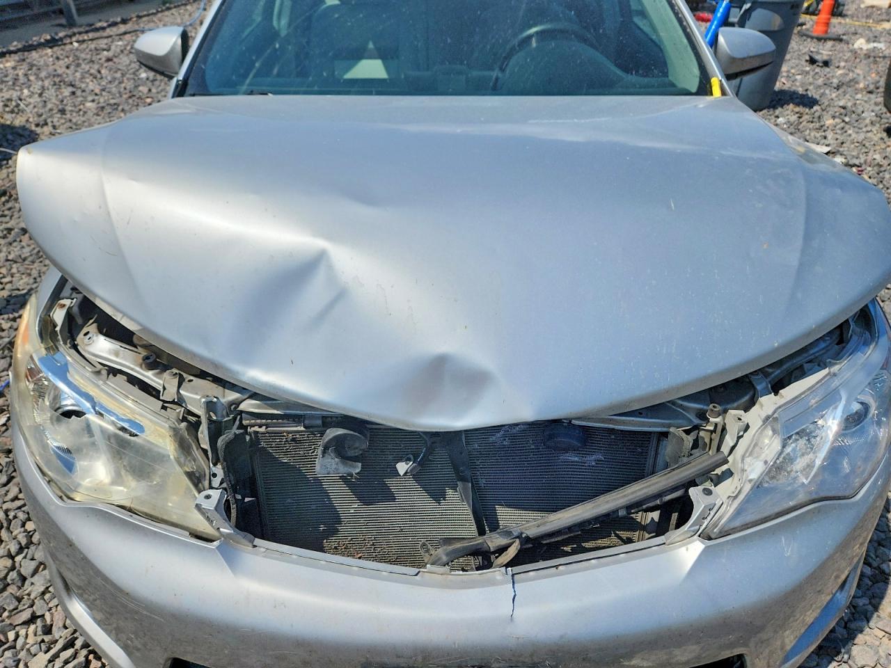 2014 Toyota Camry Xle Silver vin: 4T1BF1FK7EU748066