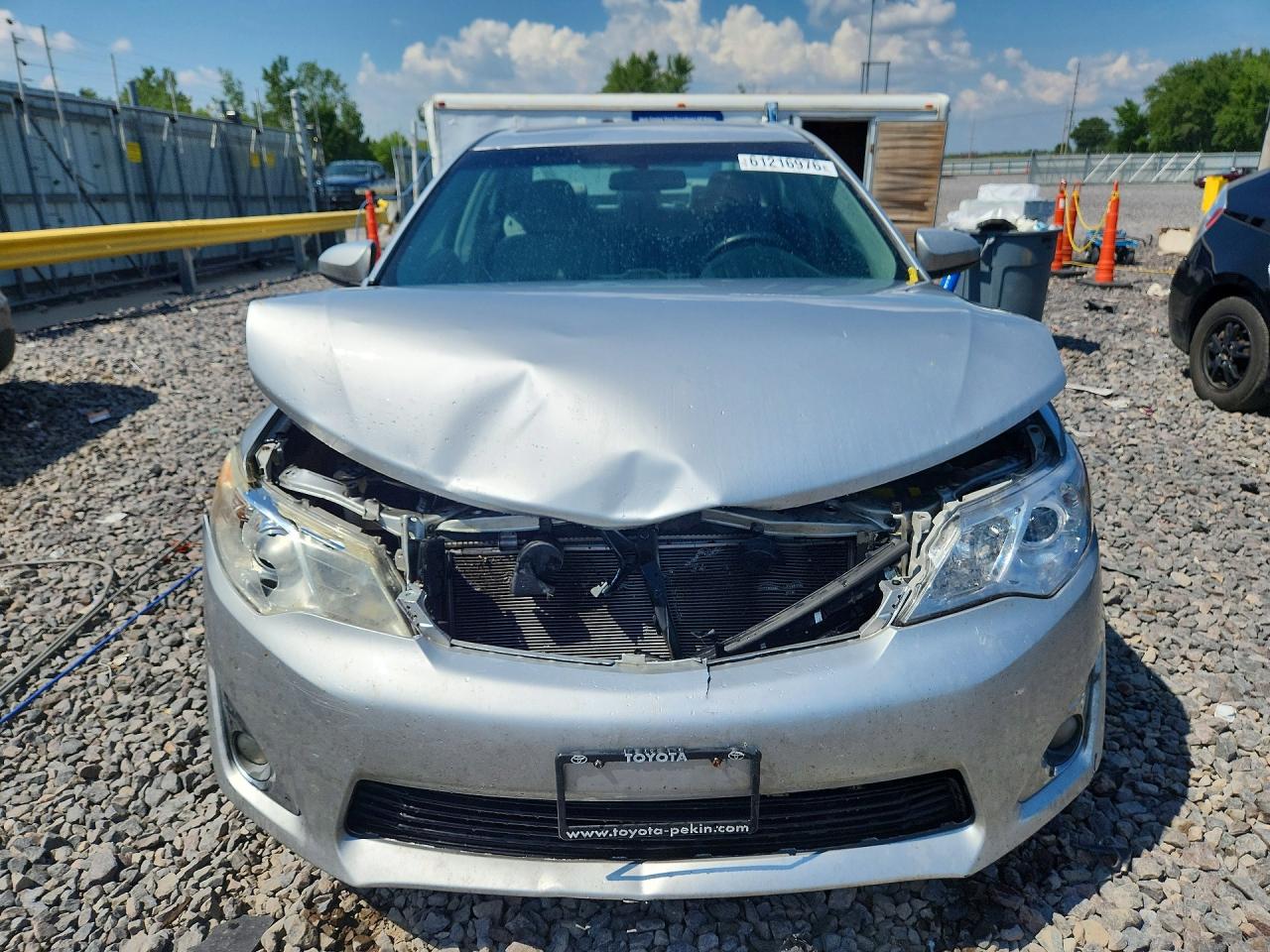 2014 Toyota Camry Xle Silver vin: 4T1BF1FK7EU748066