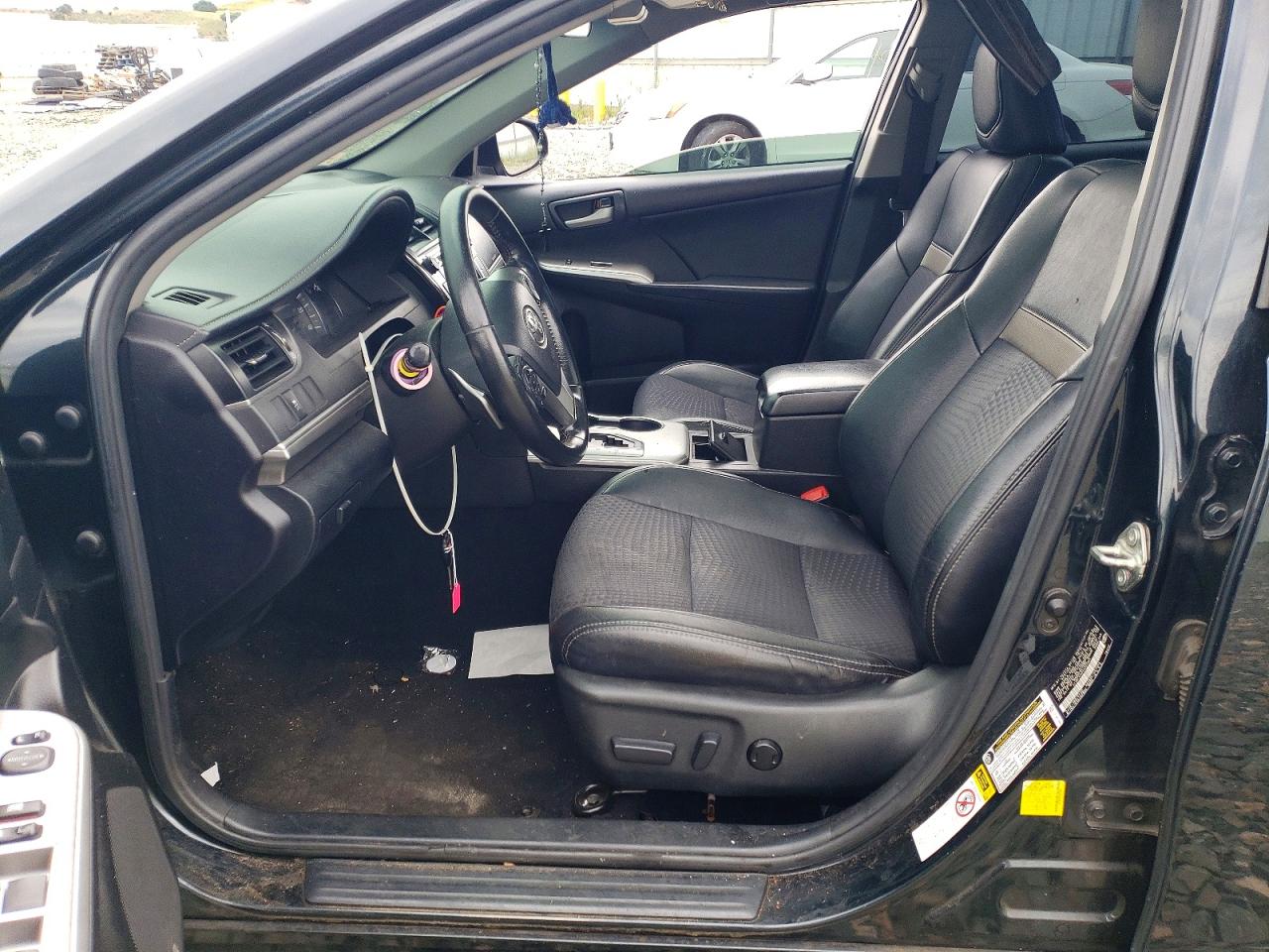 2014 Toyota Camry Se Sport Черный vin: 4T1BF1FK7EU757561