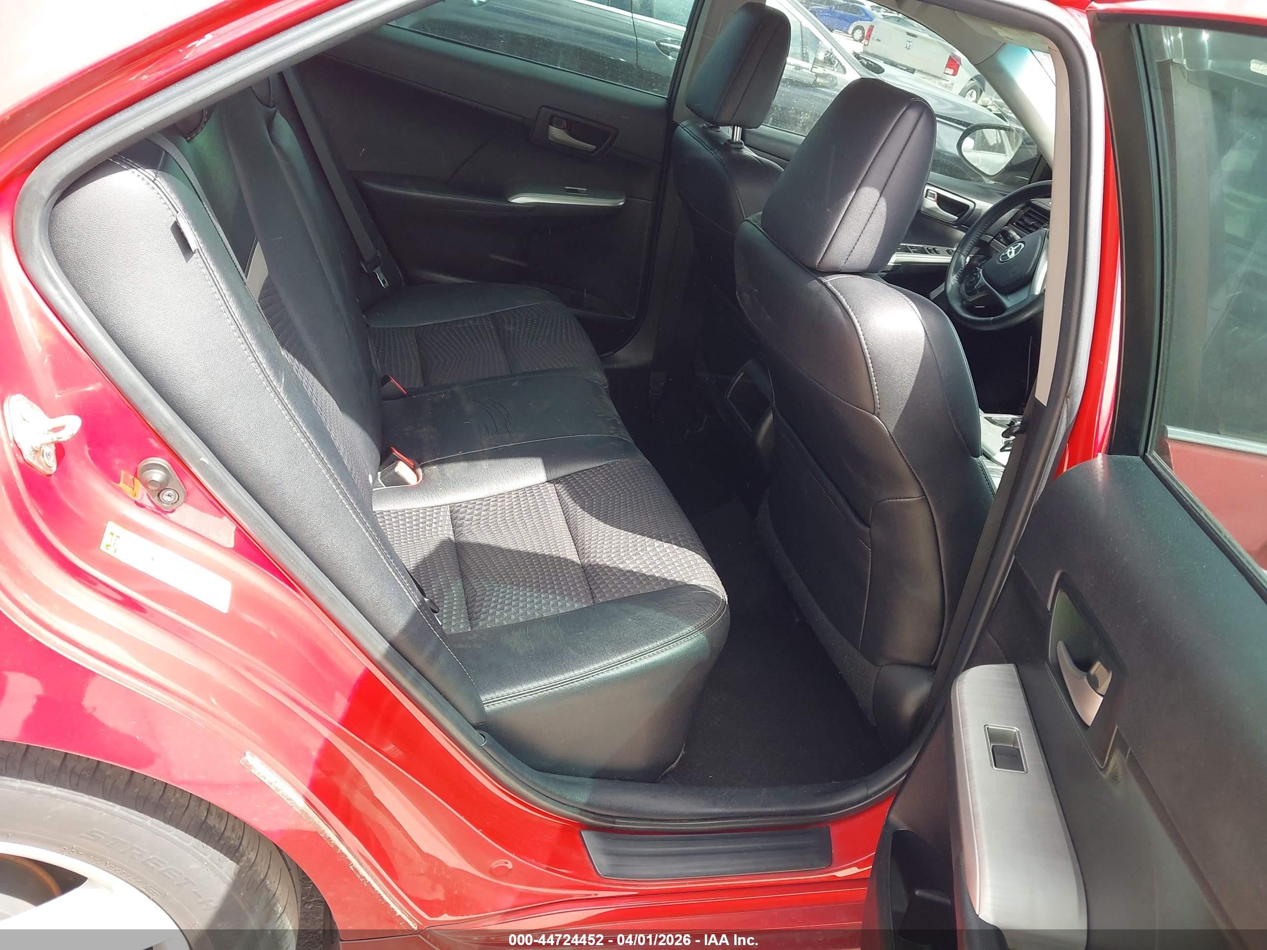 2014 Toyota Camry Se Burgundy vin: 4T1BF1FK7EU764333