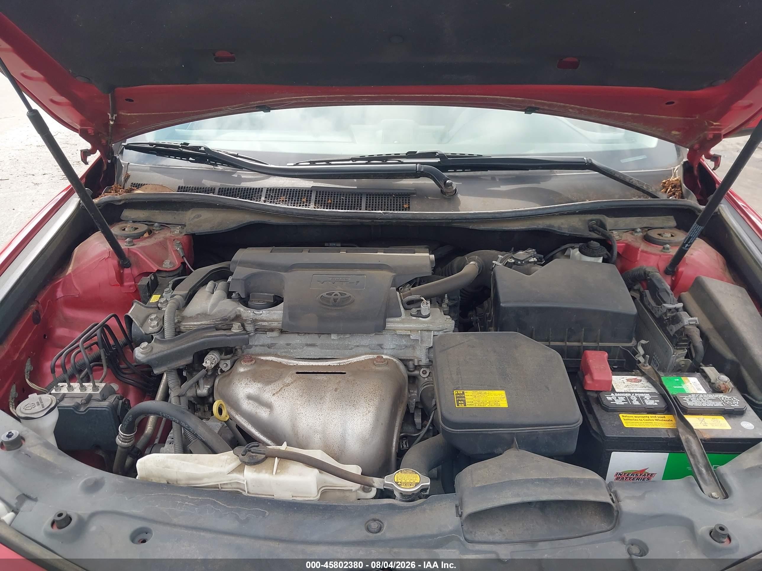 2014 Toyota Camry Se Красный vin: 4T1BF1FK7EU769578