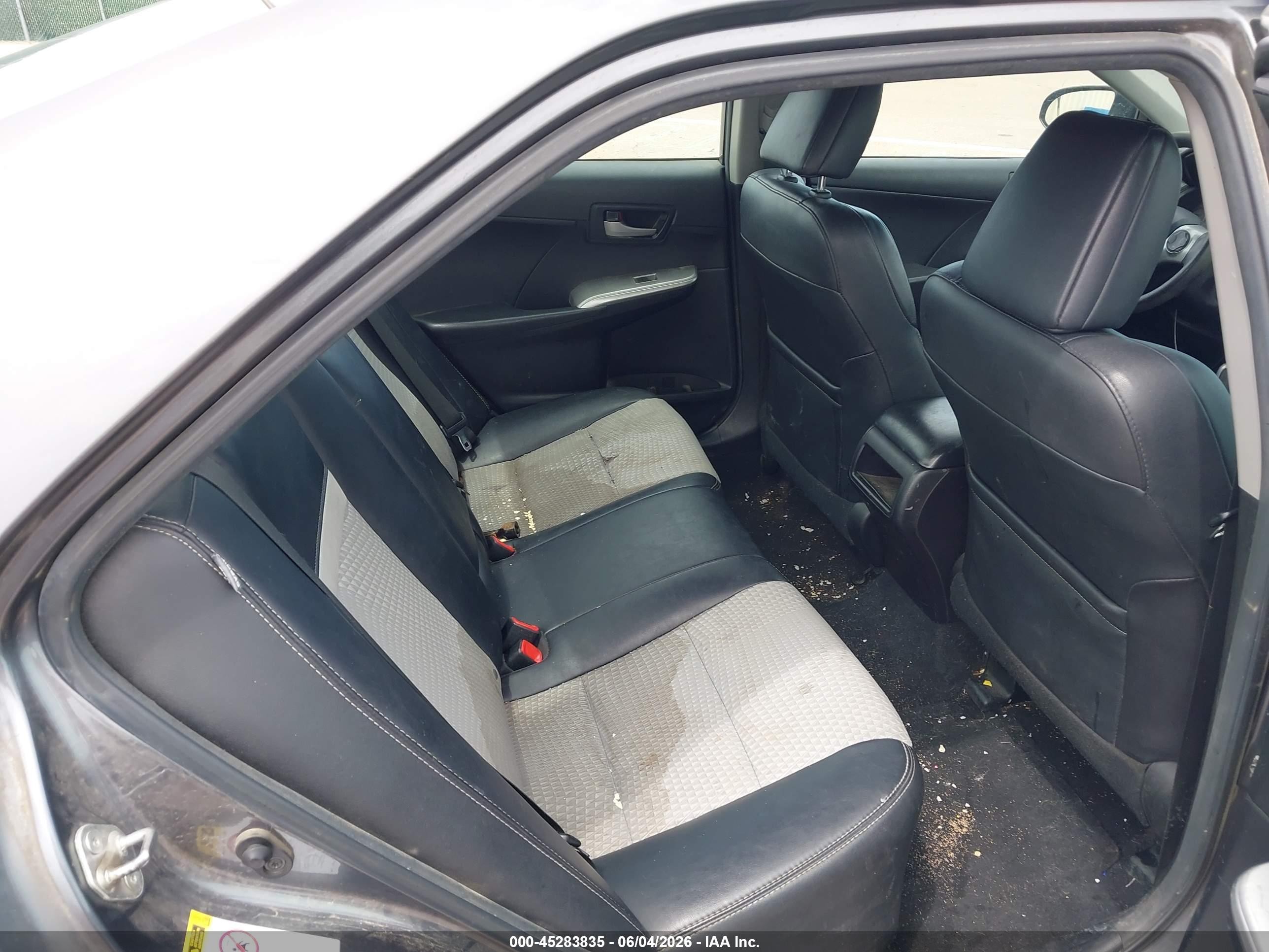 2014 Toyota Camry Se Gray vin: 4T1BF1FK7EU783299