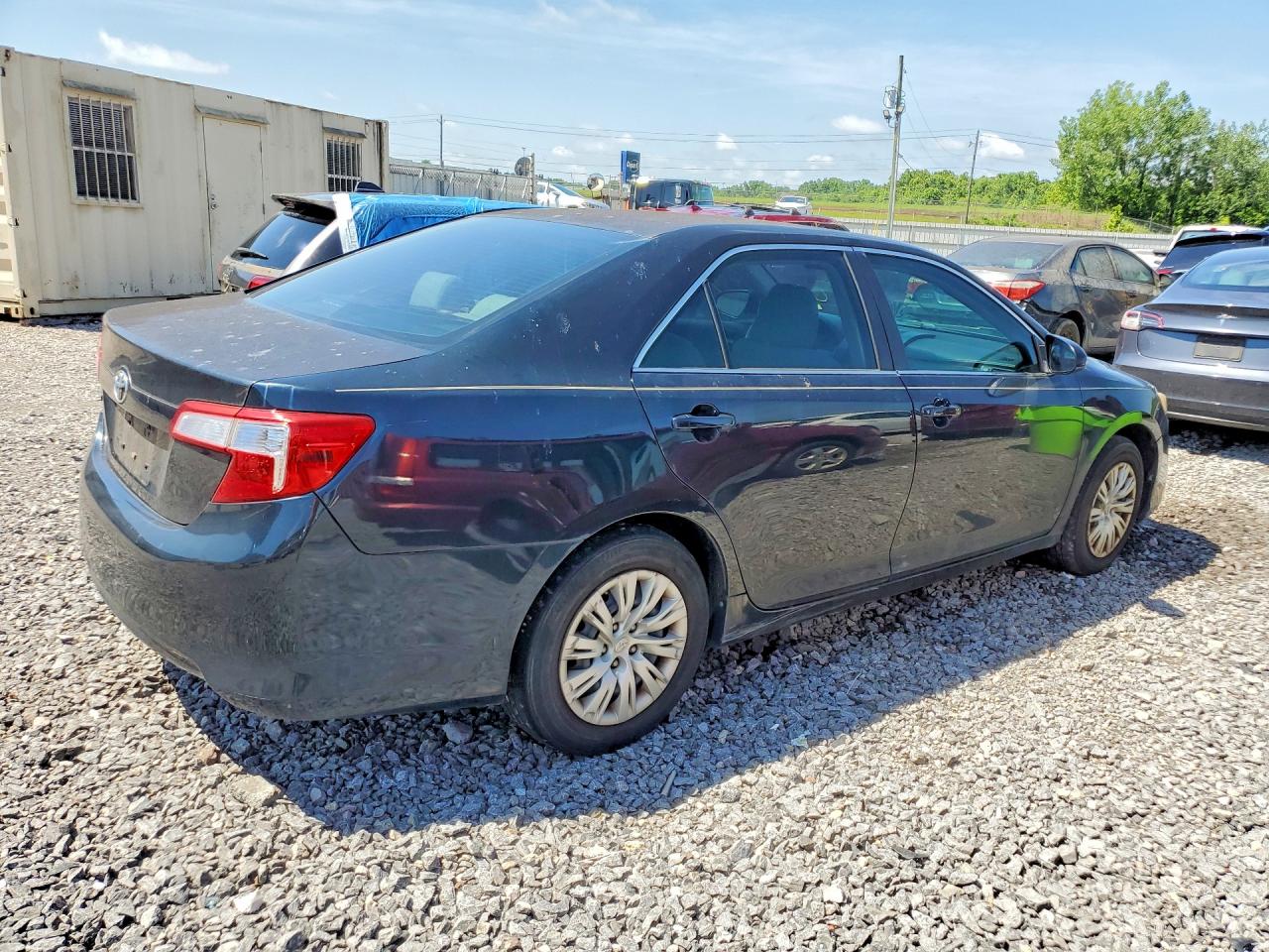 2014 Toyota Camry L Черный vin: 4T1BF1FK7EU792830