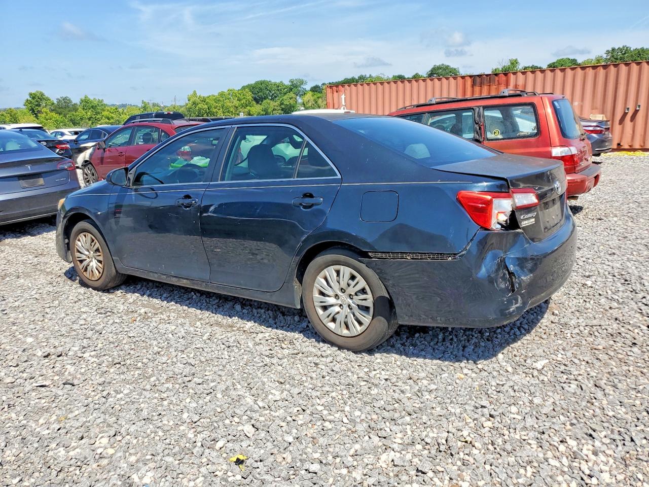2014 Toyota Camry L Черный vin: 4T1BF1FK7EU792830