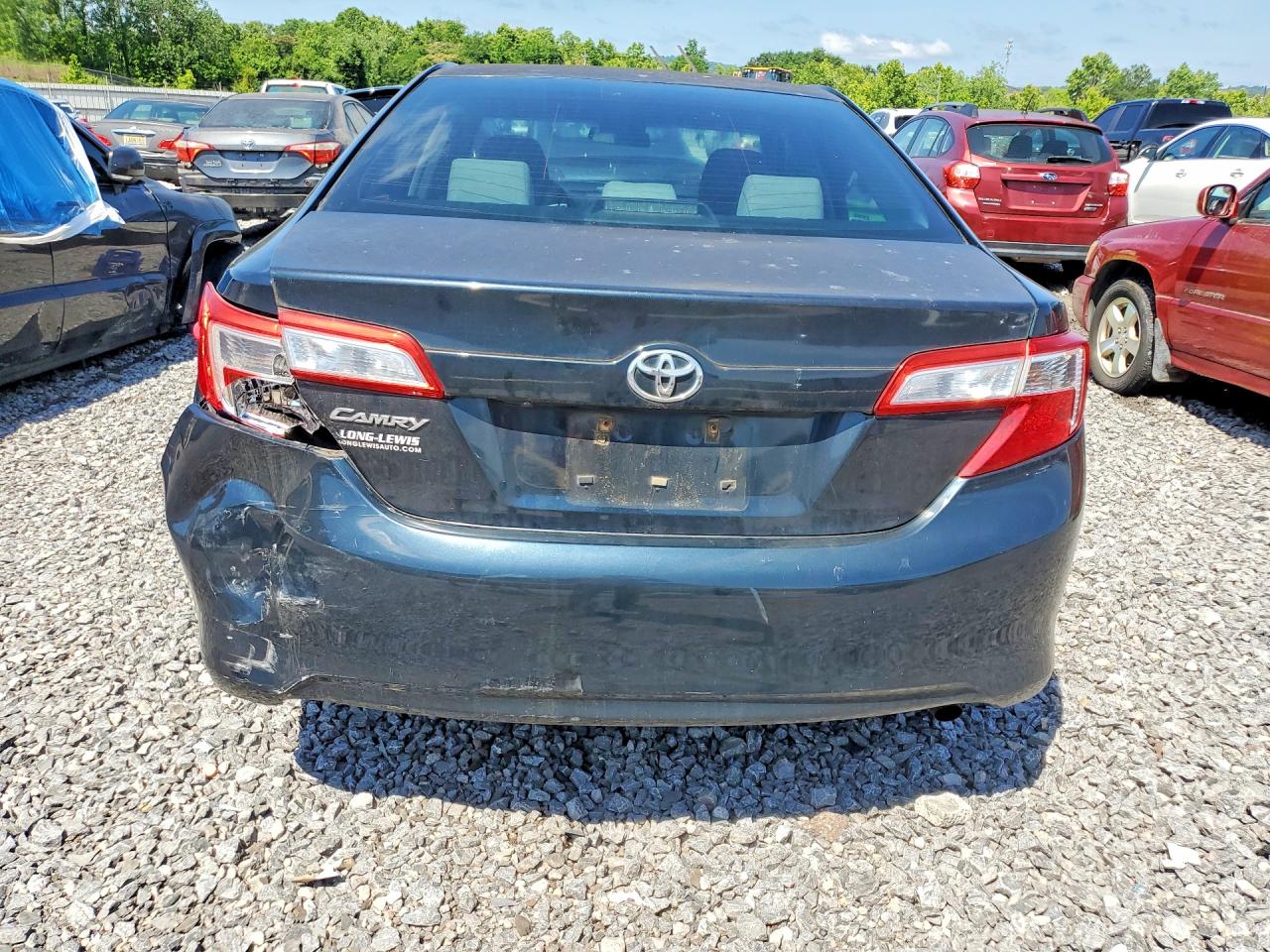 2014 Toyota Camry L Черный vin: 4T1BF1FK7EU792830