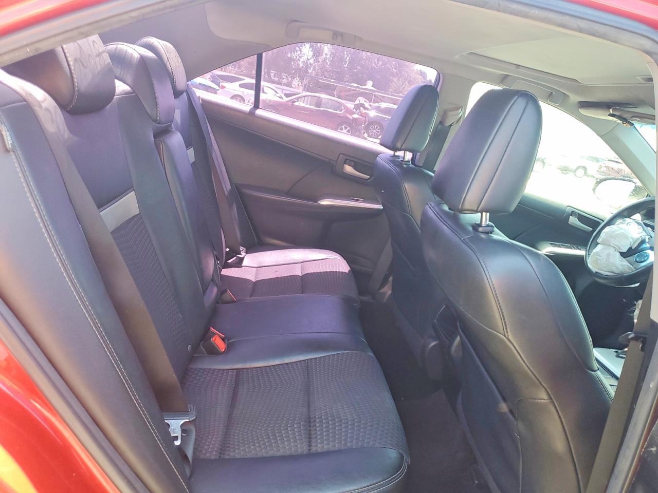 2014 Toyota Camry Se Red vin: 4T1BF1FK7EU802398