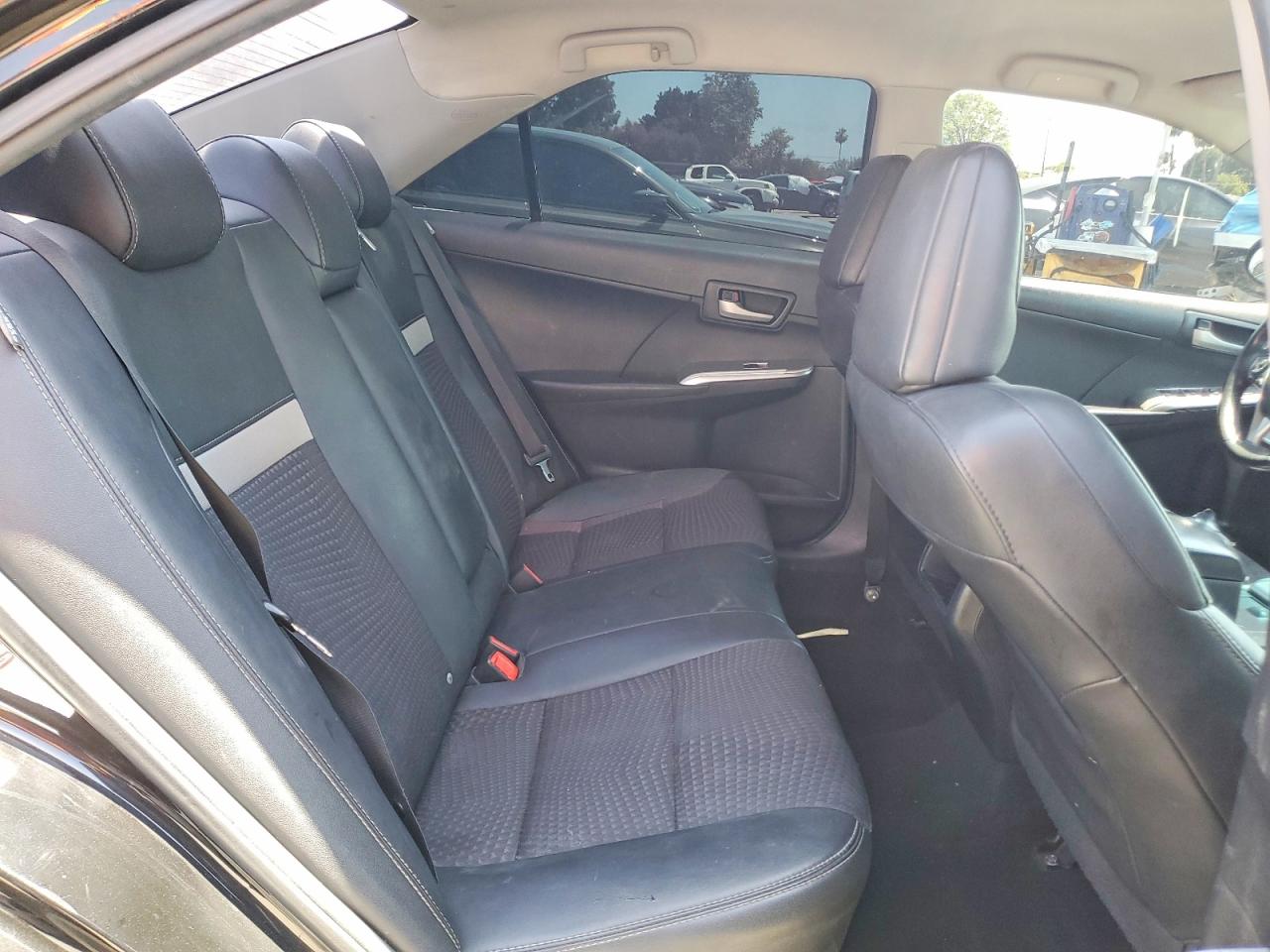 2014 Toyota Camry Se Black vin: 4T1BF1FK7EU807262