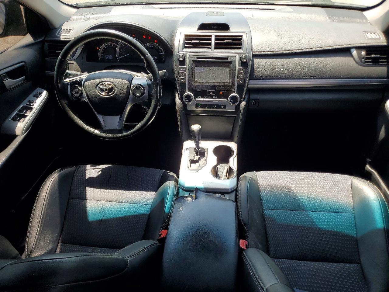 2014 Toyota Camry Se Black vin: 4T1BF1FK7EU807262