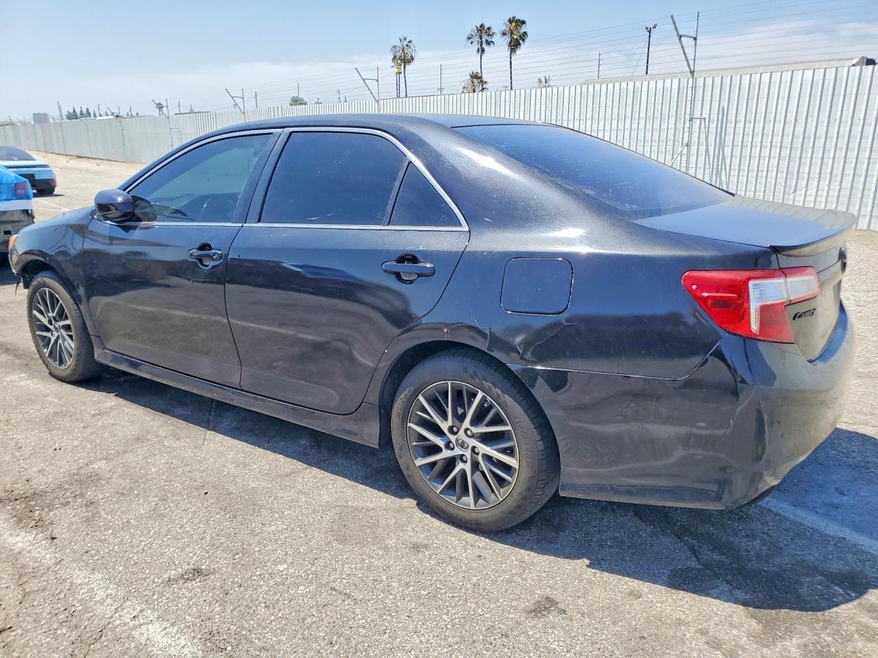 2014 Toyota Camry Se Black vin: 4T1BF1FK7EU807262