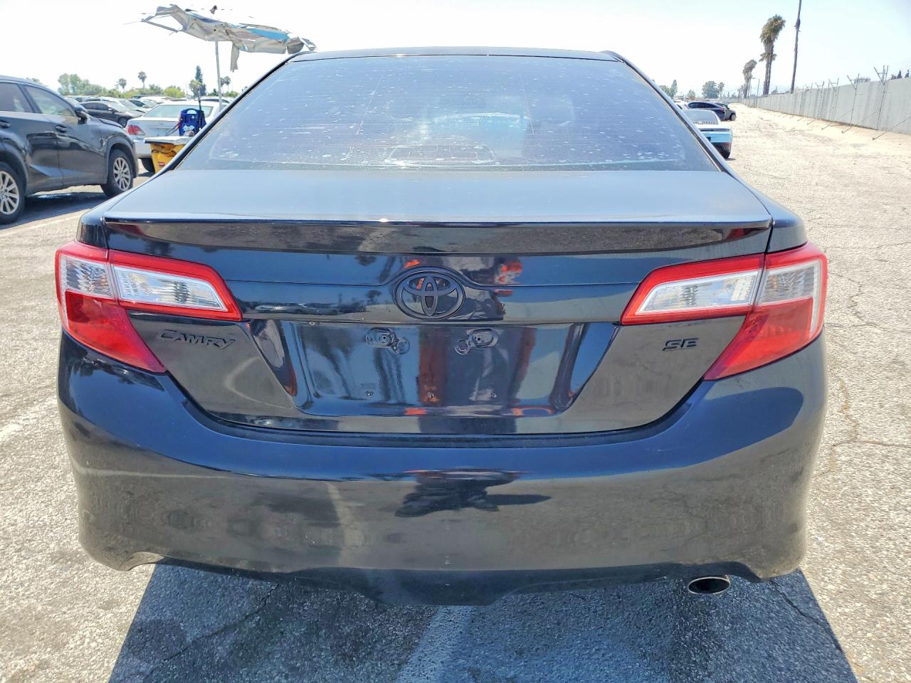 2014 Toyota Camry Se Black vin: 4T1BF1FK7EU807262