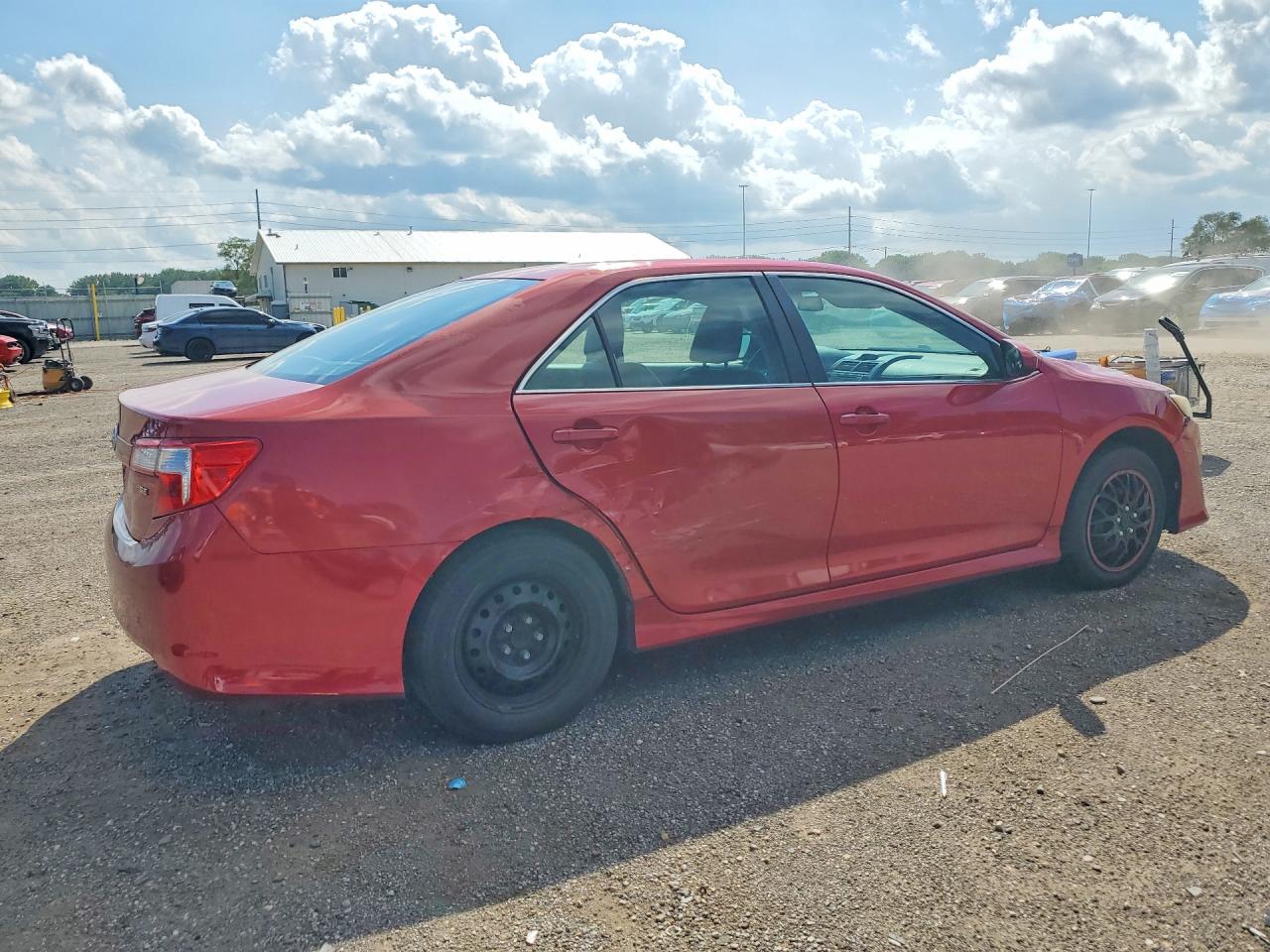 2014 Toyota Camry Se Red vin: 4T1BF1FK7EU810291