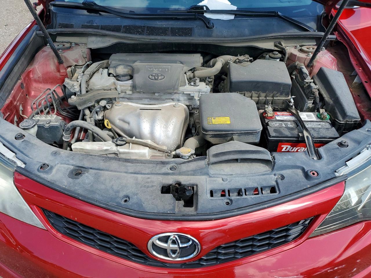 2014 Toyota Camry Se Red vin: 4T1BF1FK7EU810291