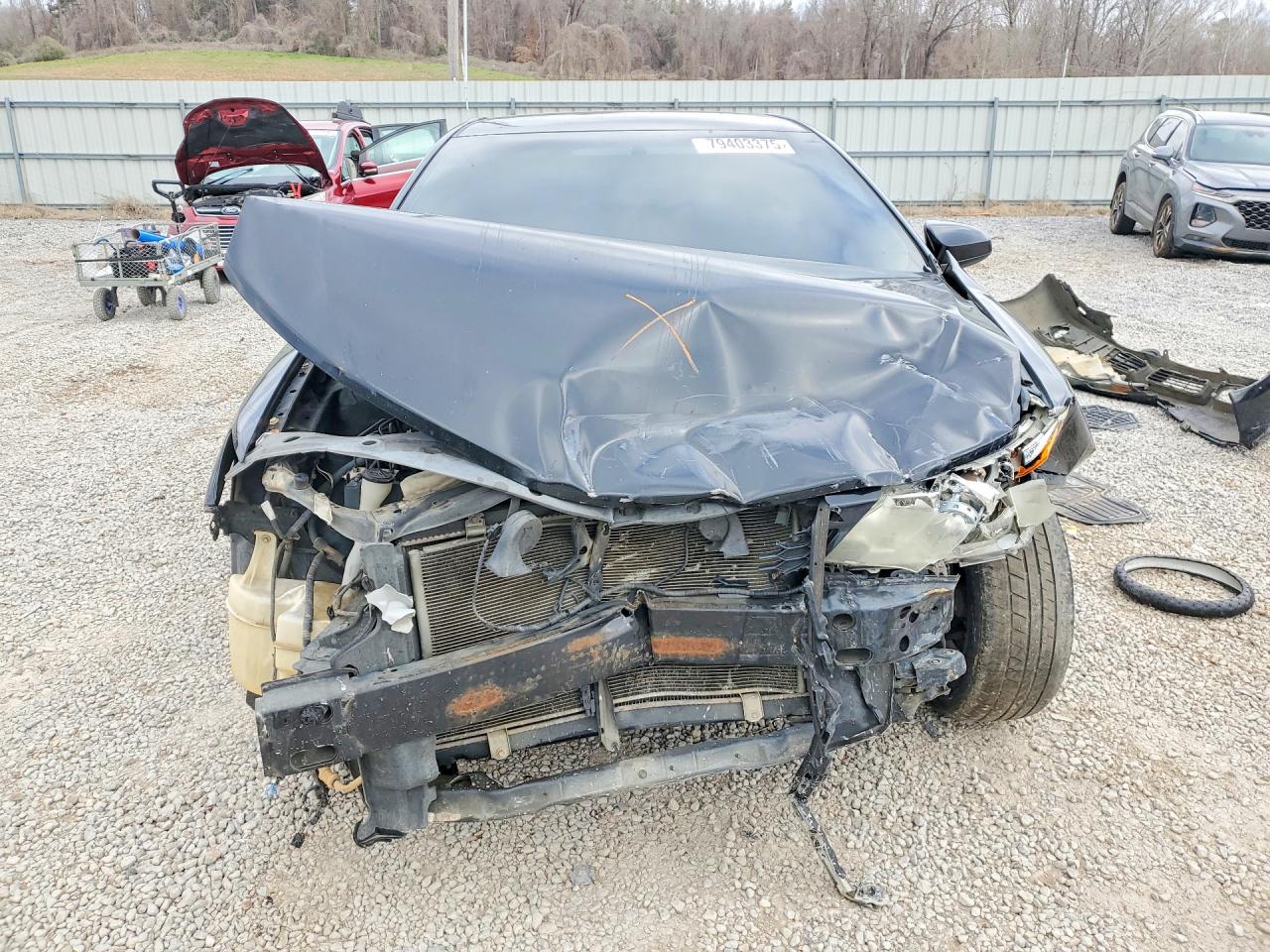 2014 Toyota Camry Se Black vin: 4T1BF1FK7EU815491