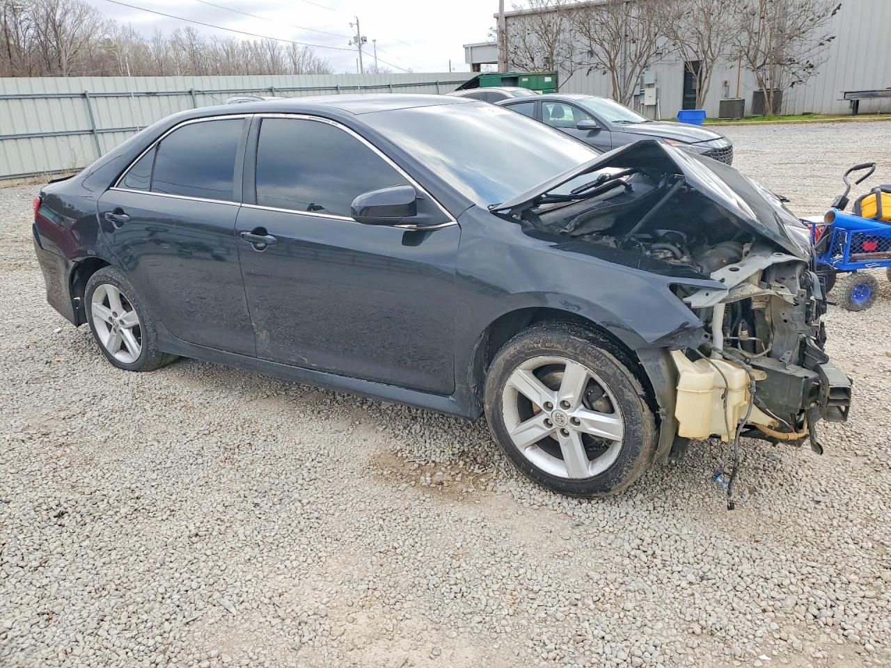 2014 Toyota Camry Se Black vin: 4T1BF1FK7EU815491
