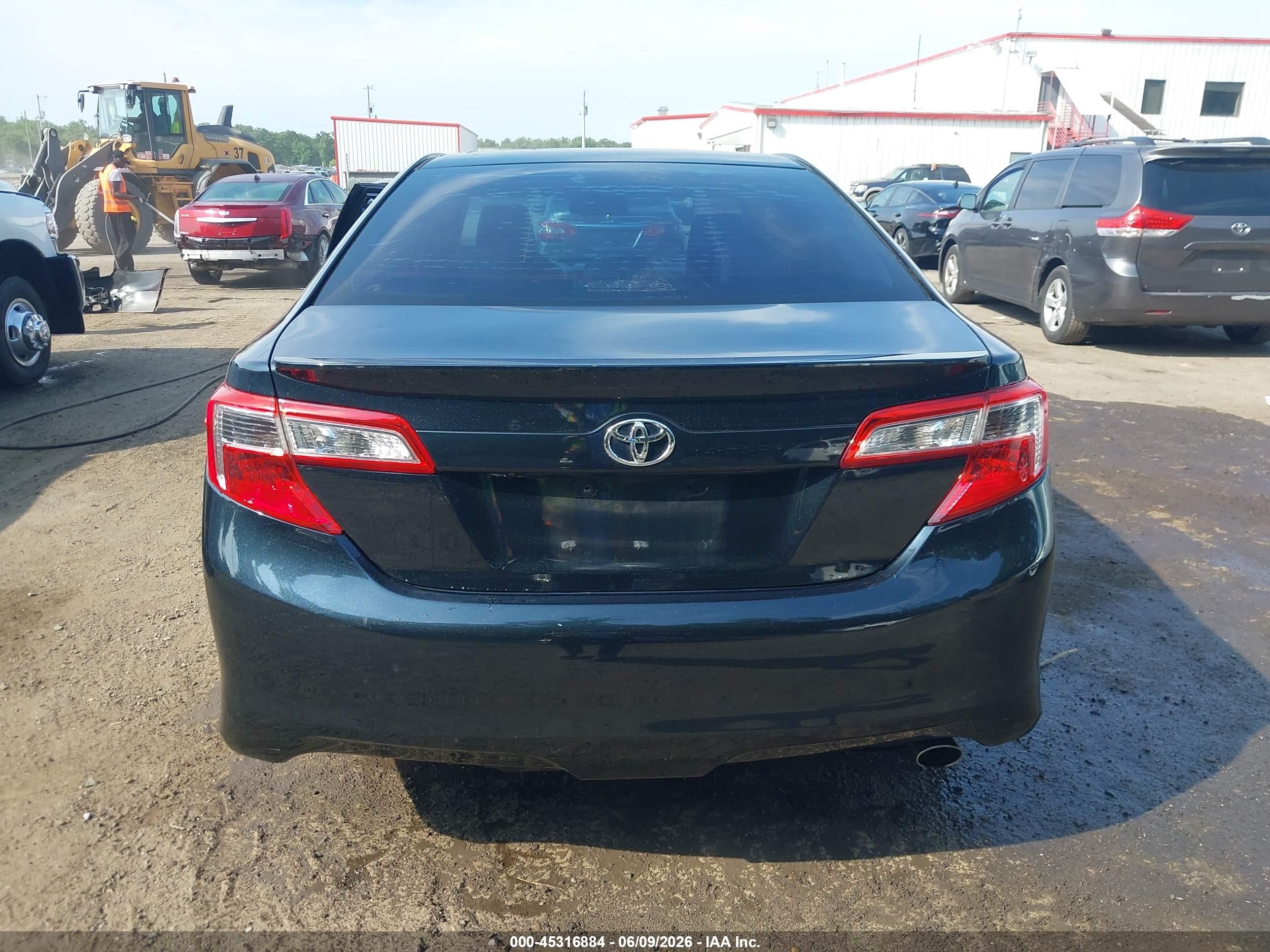 2014 Toyota Camry Se Green vin: 4T1BF1FK7EU820870