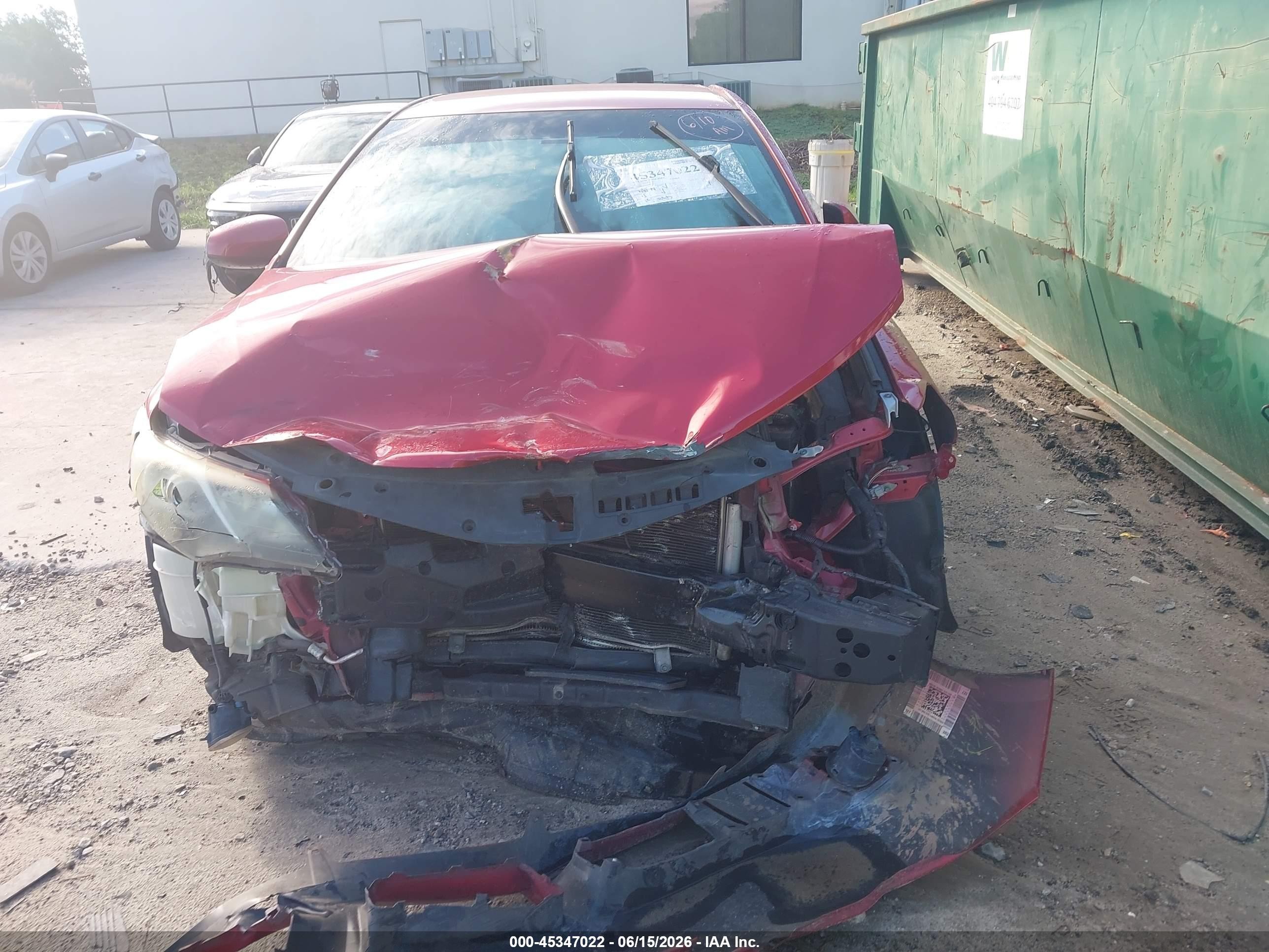 2014 Toyota Camry Se Red vin: 4T1BF1FK7EU822750