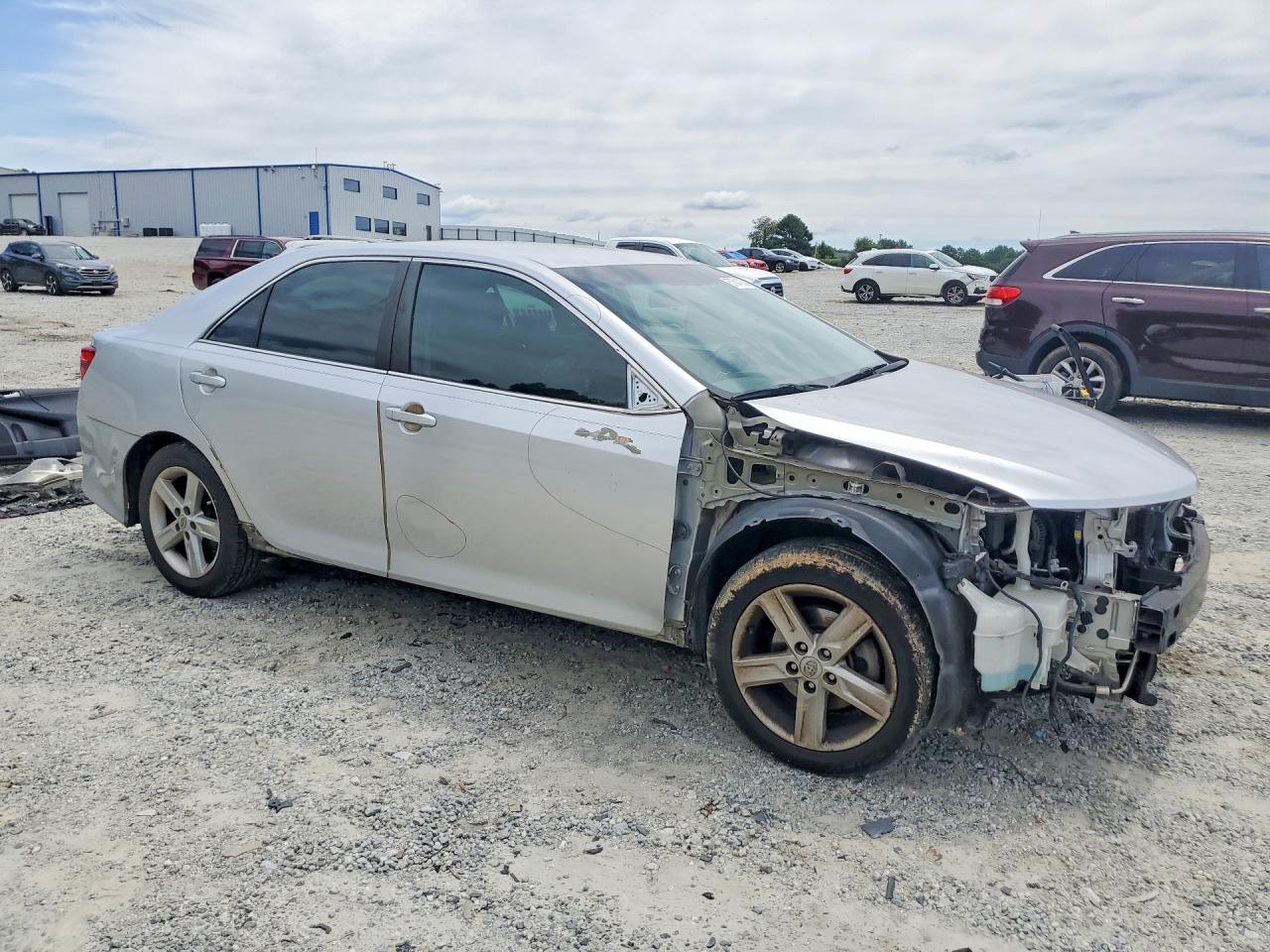 2014 Toyota Camry Se Silver vin: 4T1BF1FK7EU829066