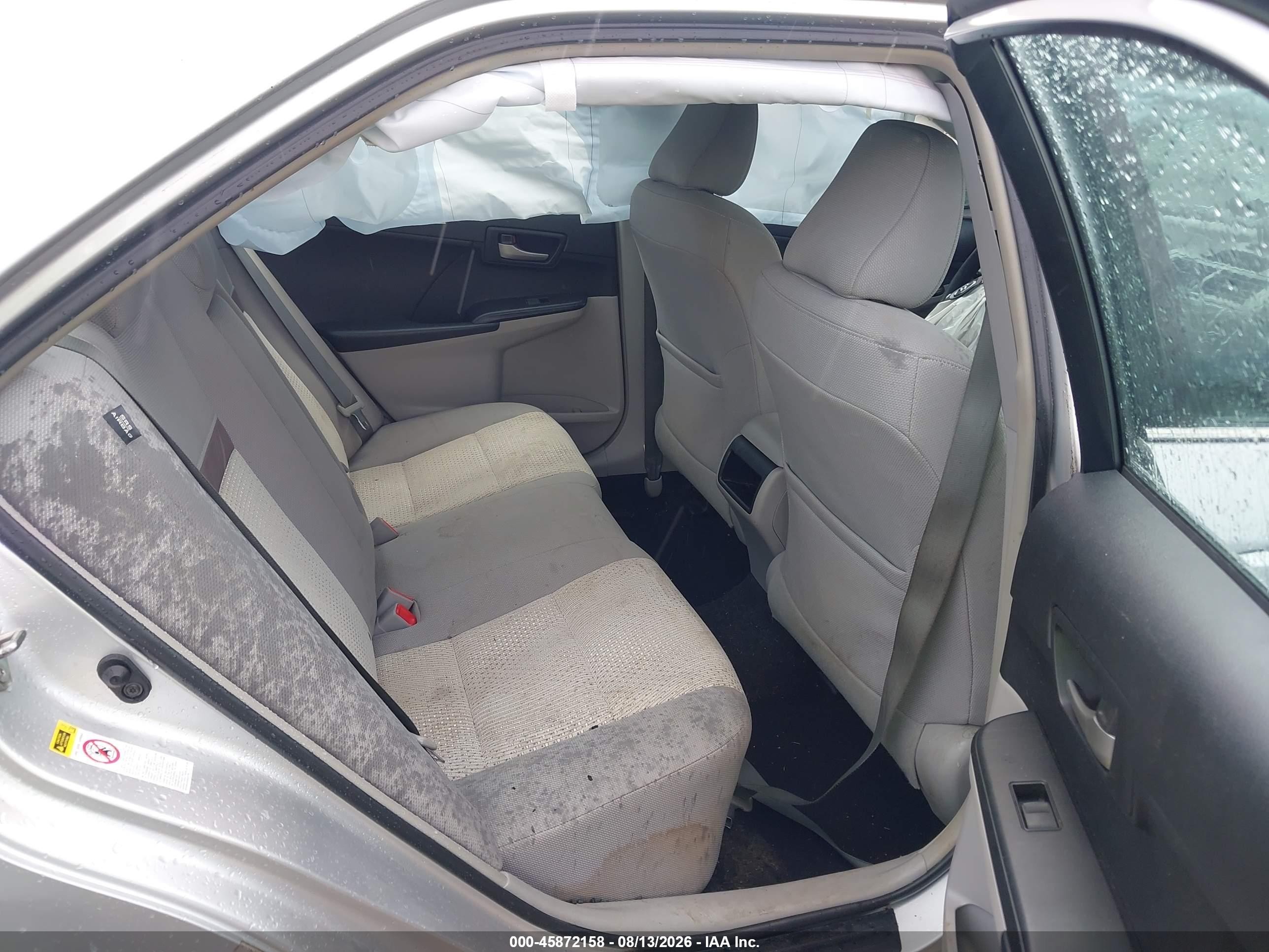 2014 Toyota Camry L Серебряный vin: 4T1BF1FK7EU830413