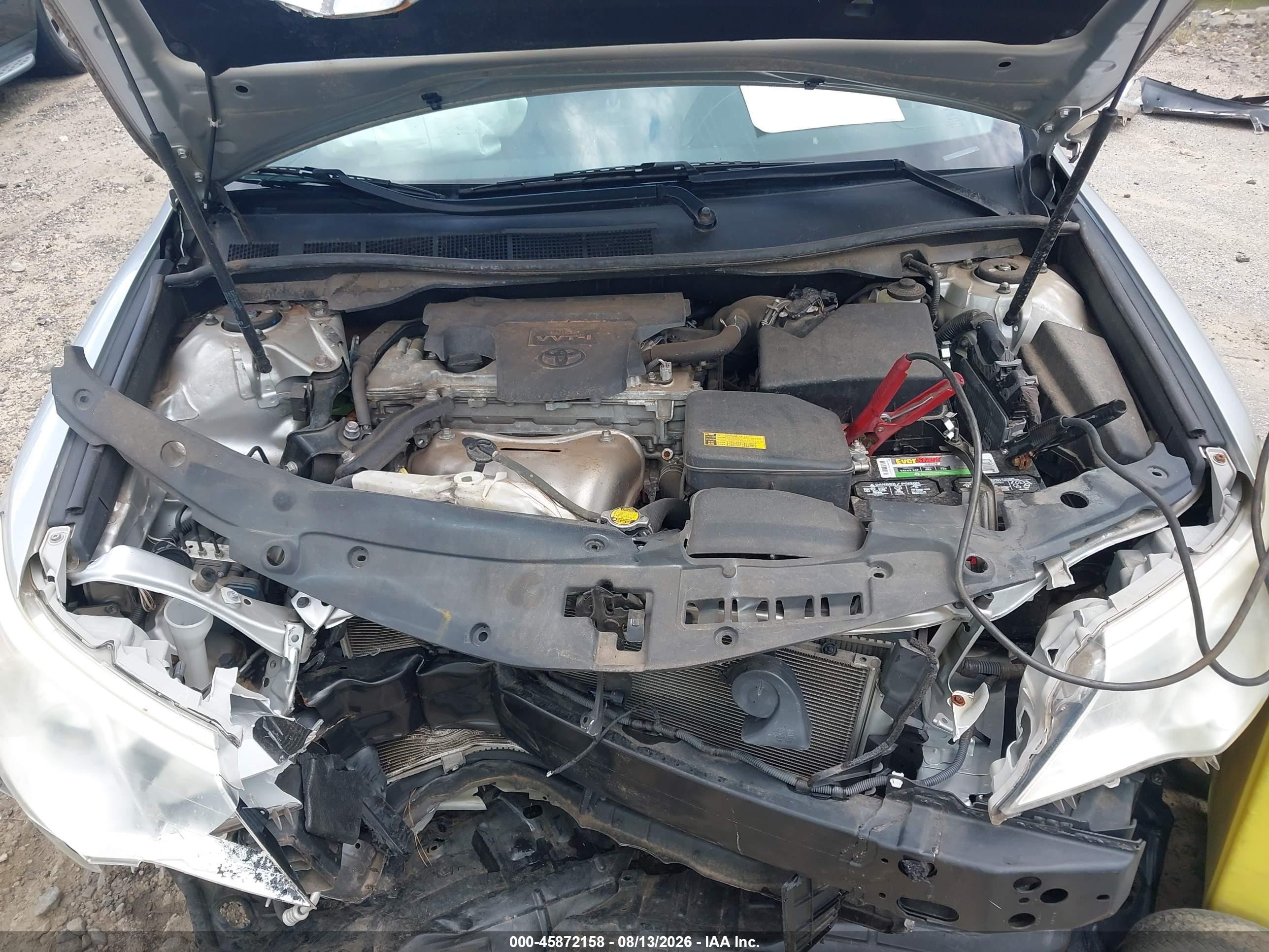 2014 Toyota Camry L Серебряный vin: 4T1BF1FK7EU830413