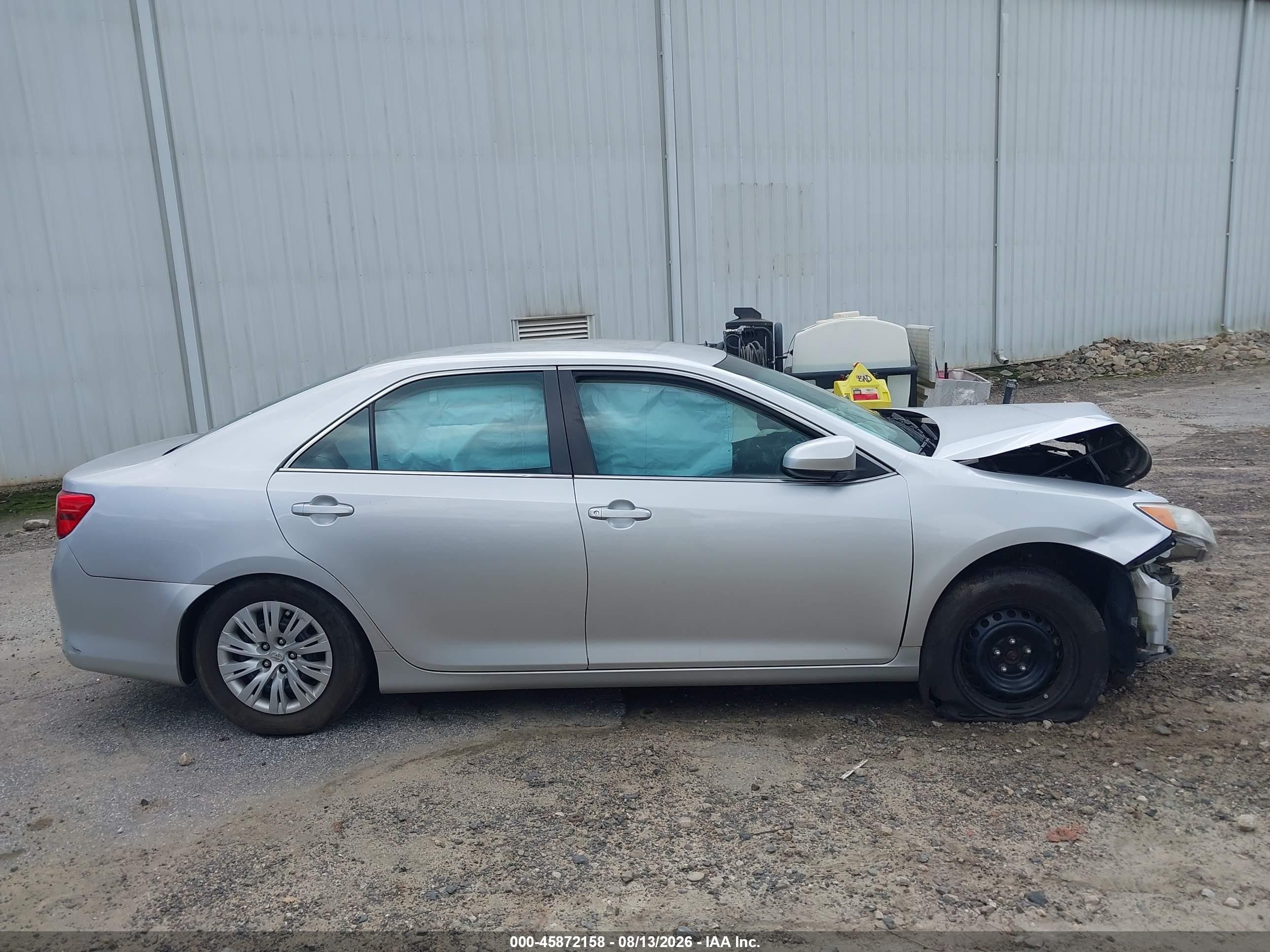 2014 Toyota Camry L Серебряный vin: 4T1BF1FK7EU830413