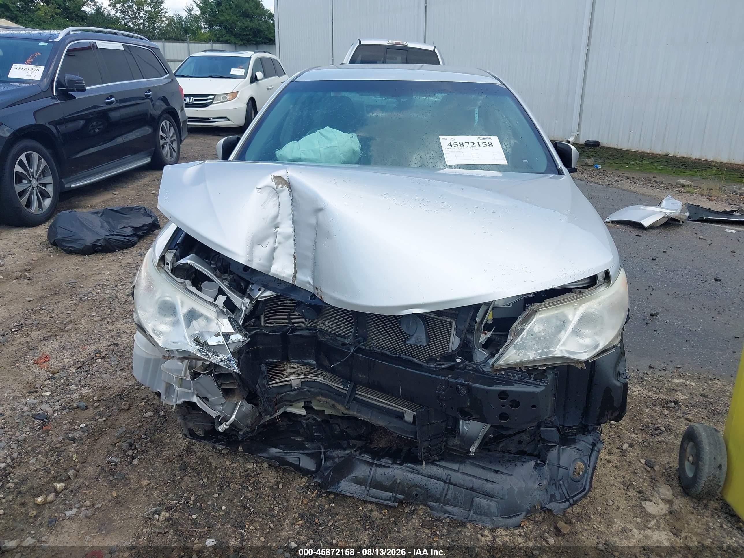 2014 Toyota Camry L Серебряный vin: 4T1BF1FK7EU830413