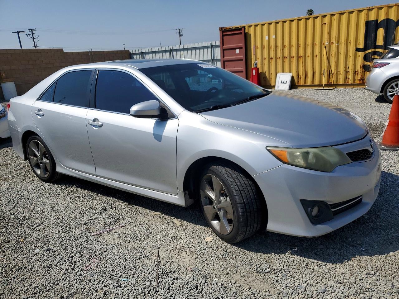 2014 Toyota Camry Se Sport Silver vin: 4T1BF1FK7EU832422