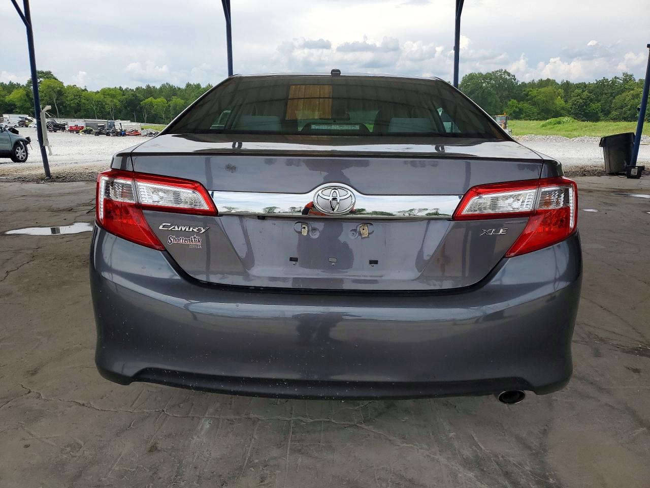 2014 Toyota Camry Xle Серый vin: 4T1BF1FK7EU835935