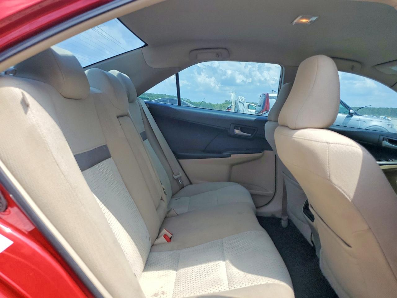 2014 Toyota Camry L Red vin: 4T1BF1FK7EU840665