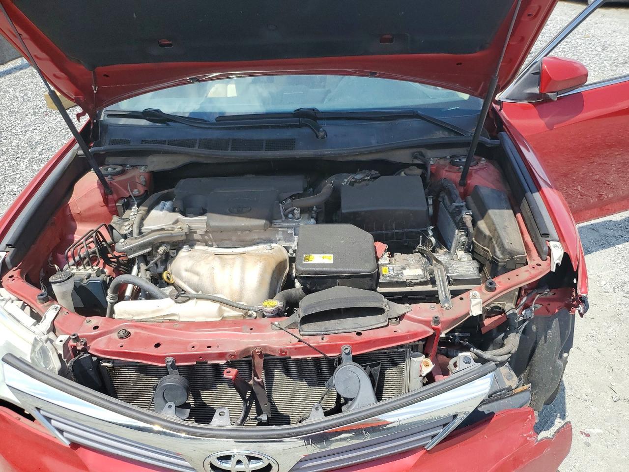 2014 Toyota Camry L Red vin: 4T1BF1FK7EU840665