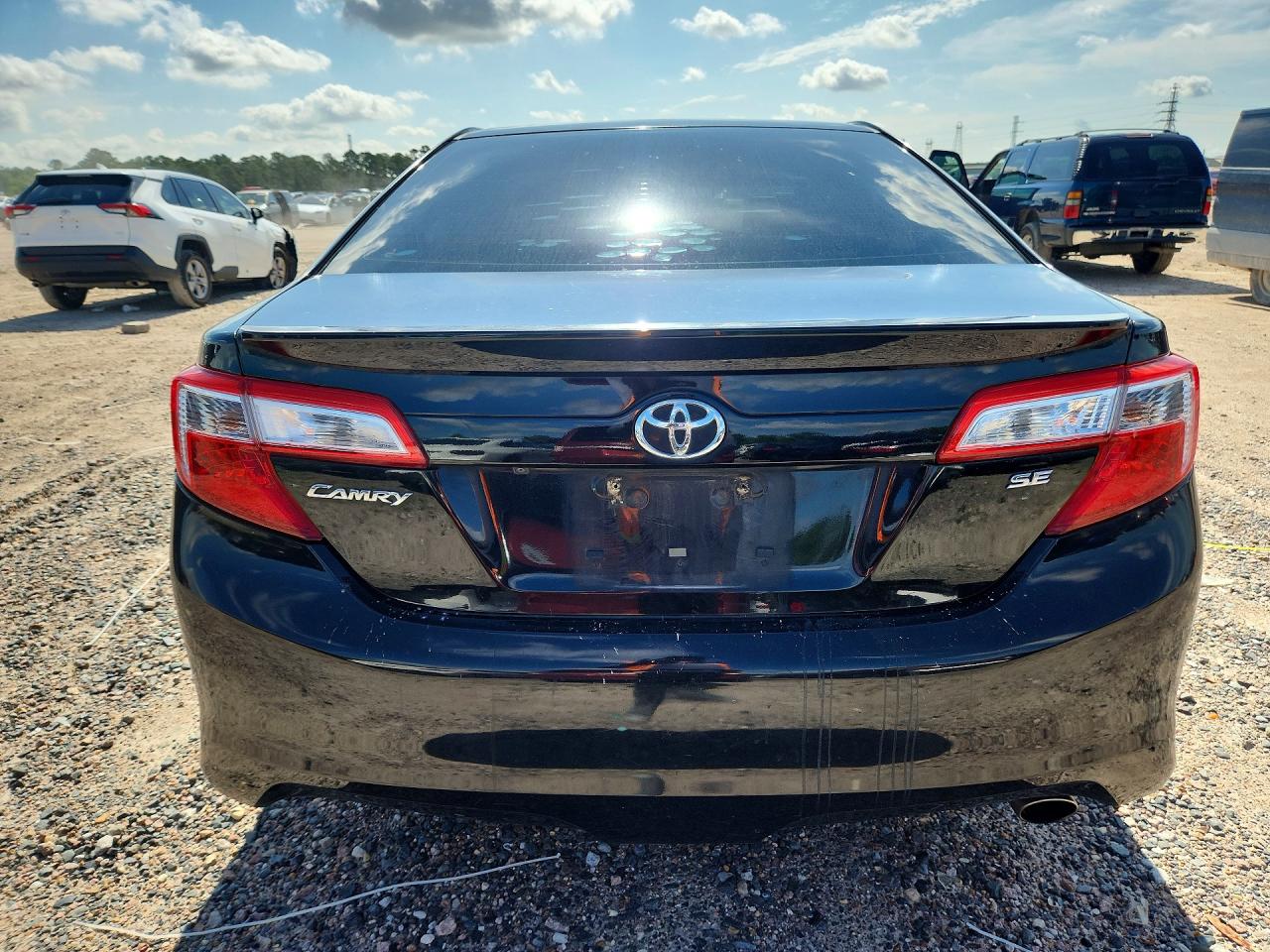 2014 Toyota Camry Se Black vin: 4T1BF1FK7EU840696